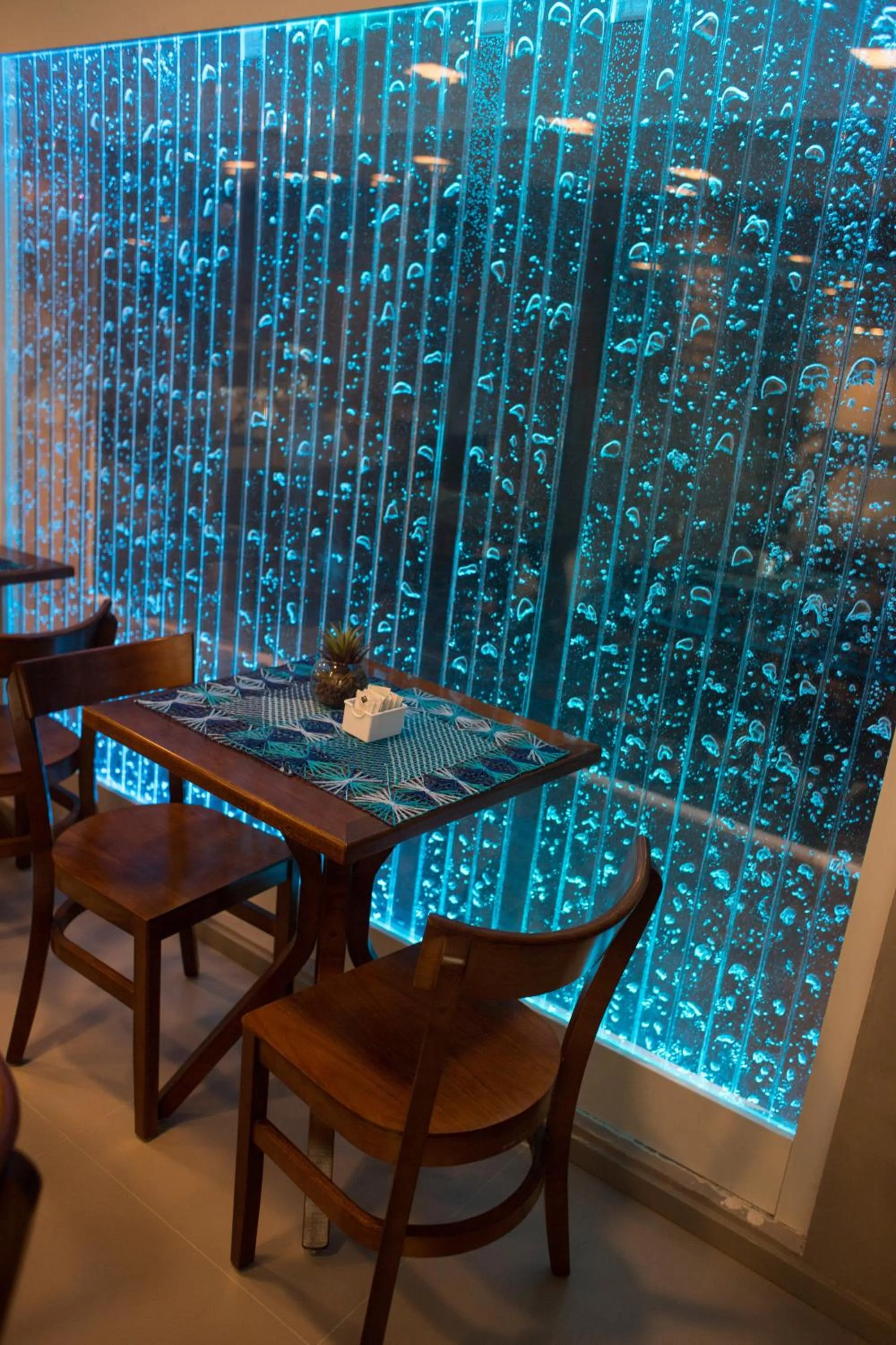 Decorative detail in Acqua Suítes Maceió