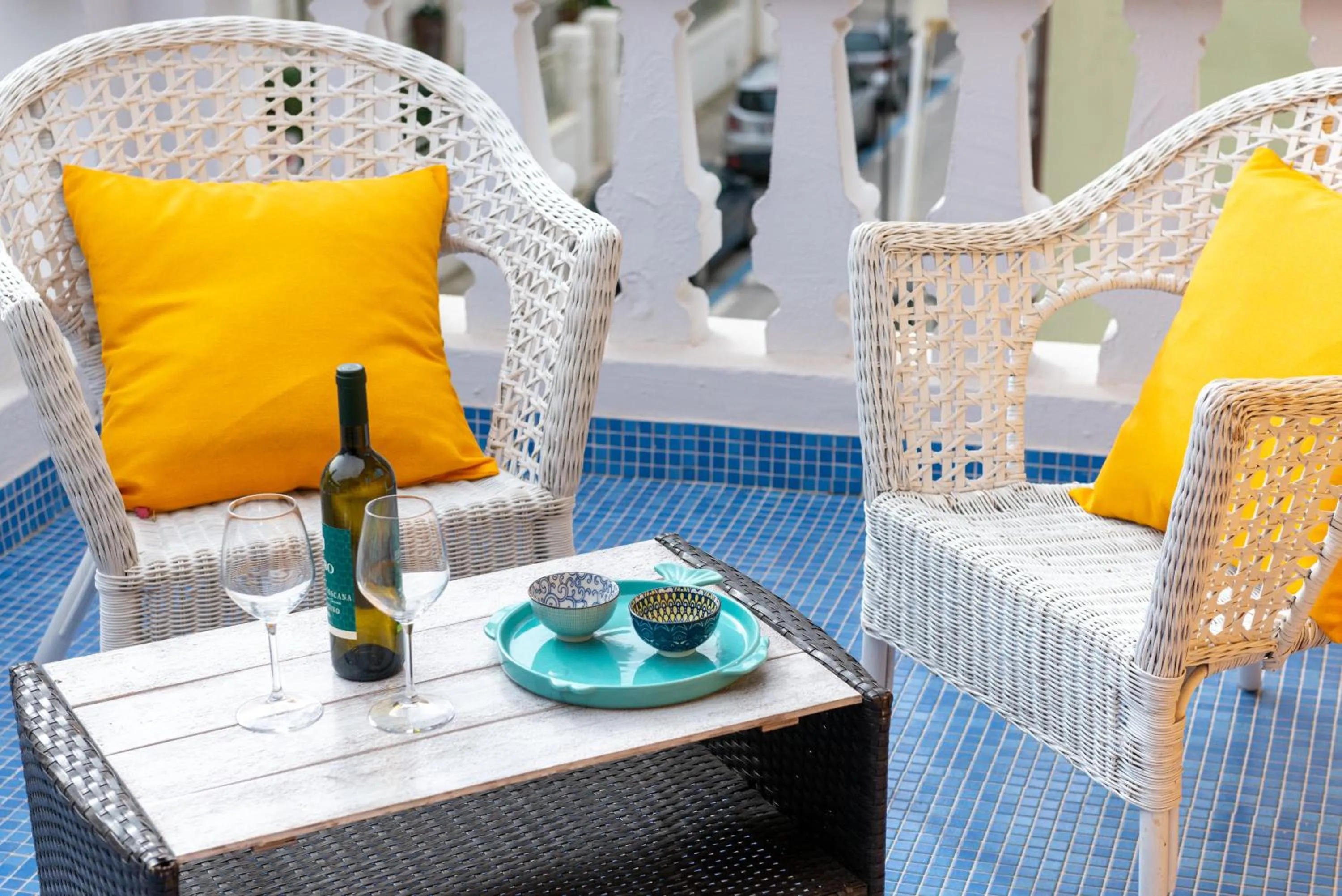Balcony/Terrace in La Casa di Bianca