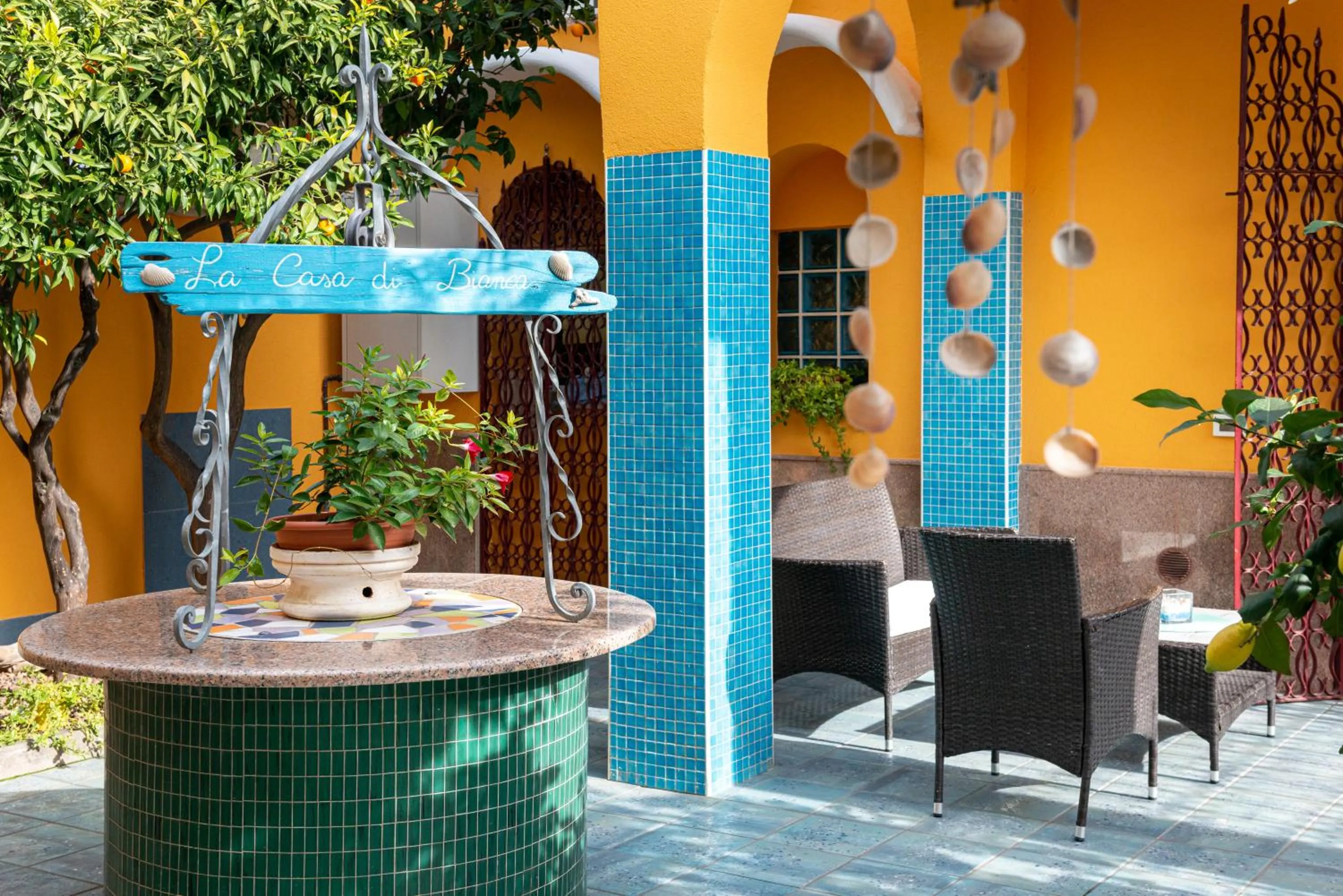 Patio in La Casa di Bianca