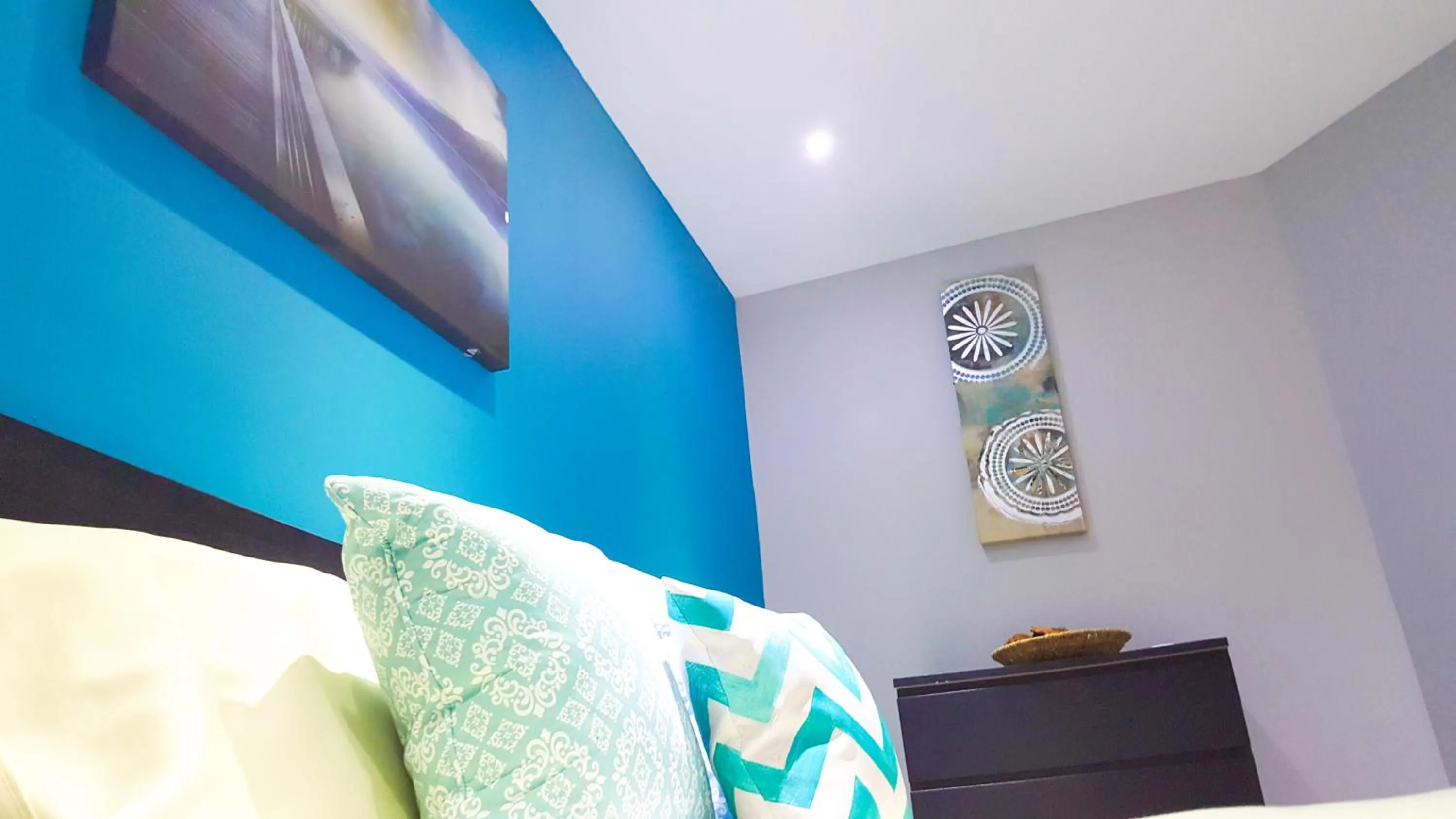 Bedroom, Bed in New Kingston Guest Apartments @ Donhead