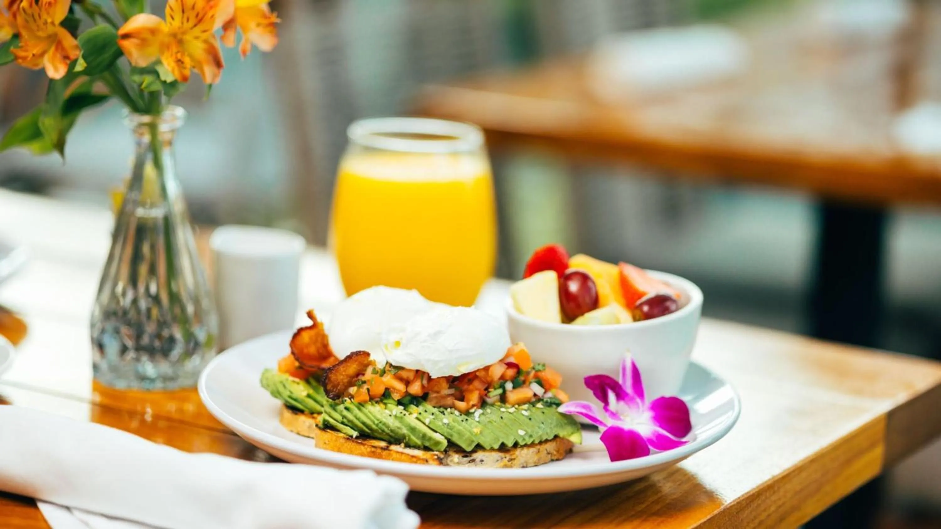 Food close-up in Oceans Edge Key West