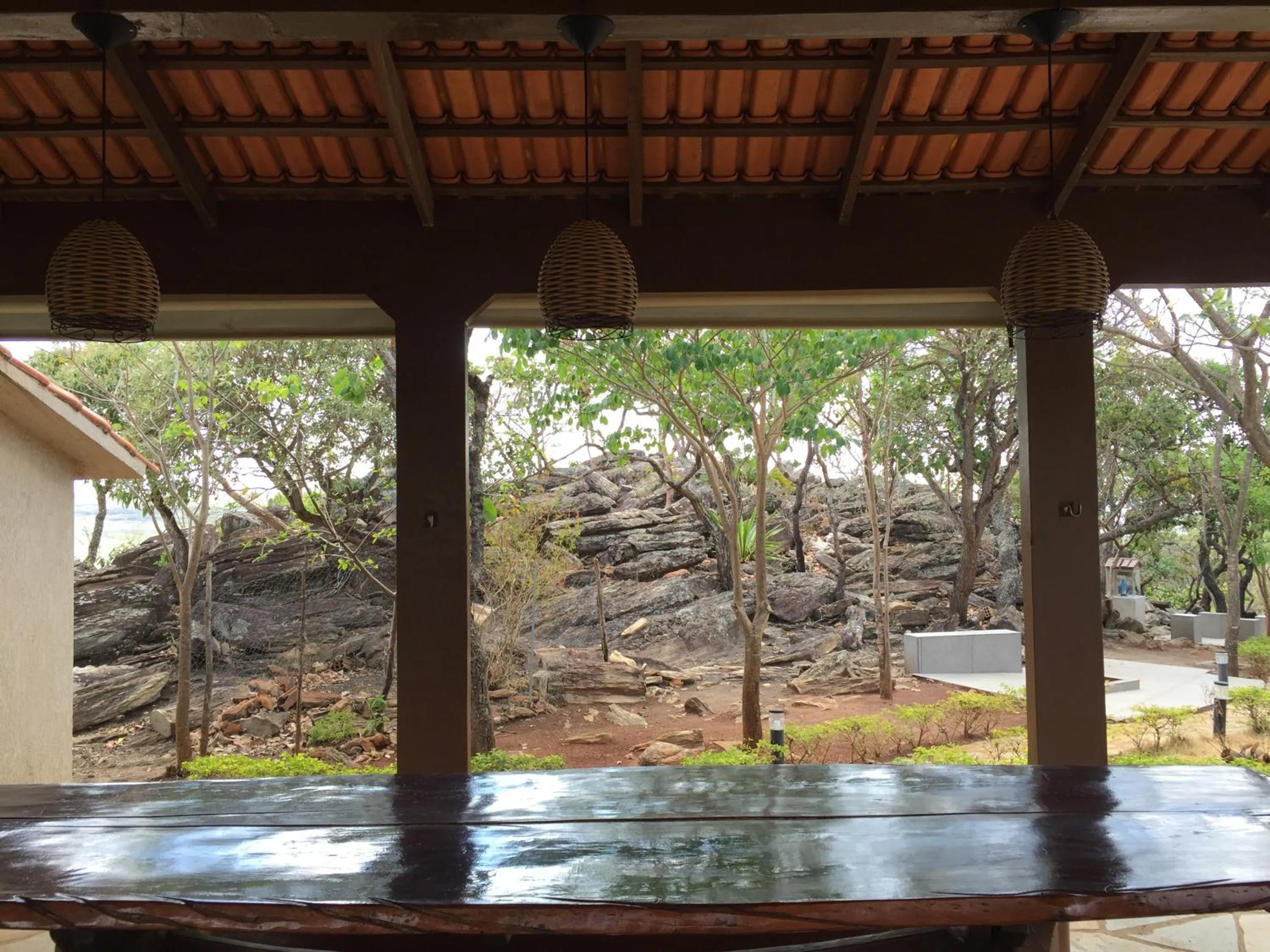 Balcony/Terrace in Pousada Recanto das Pedras São Leopoldo