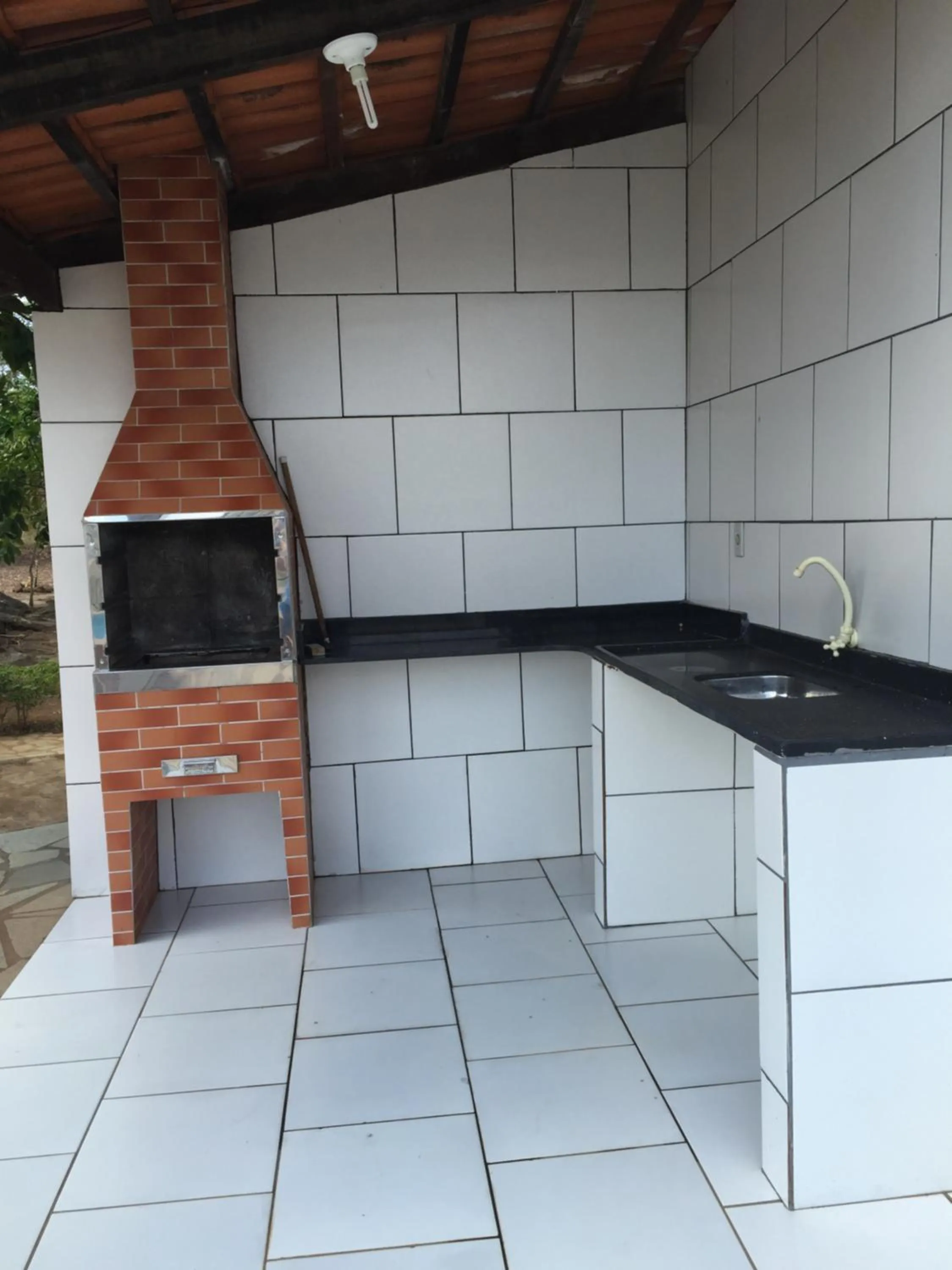 BBQ facilities in Pousada Recanto das Pedras São Leopoldo