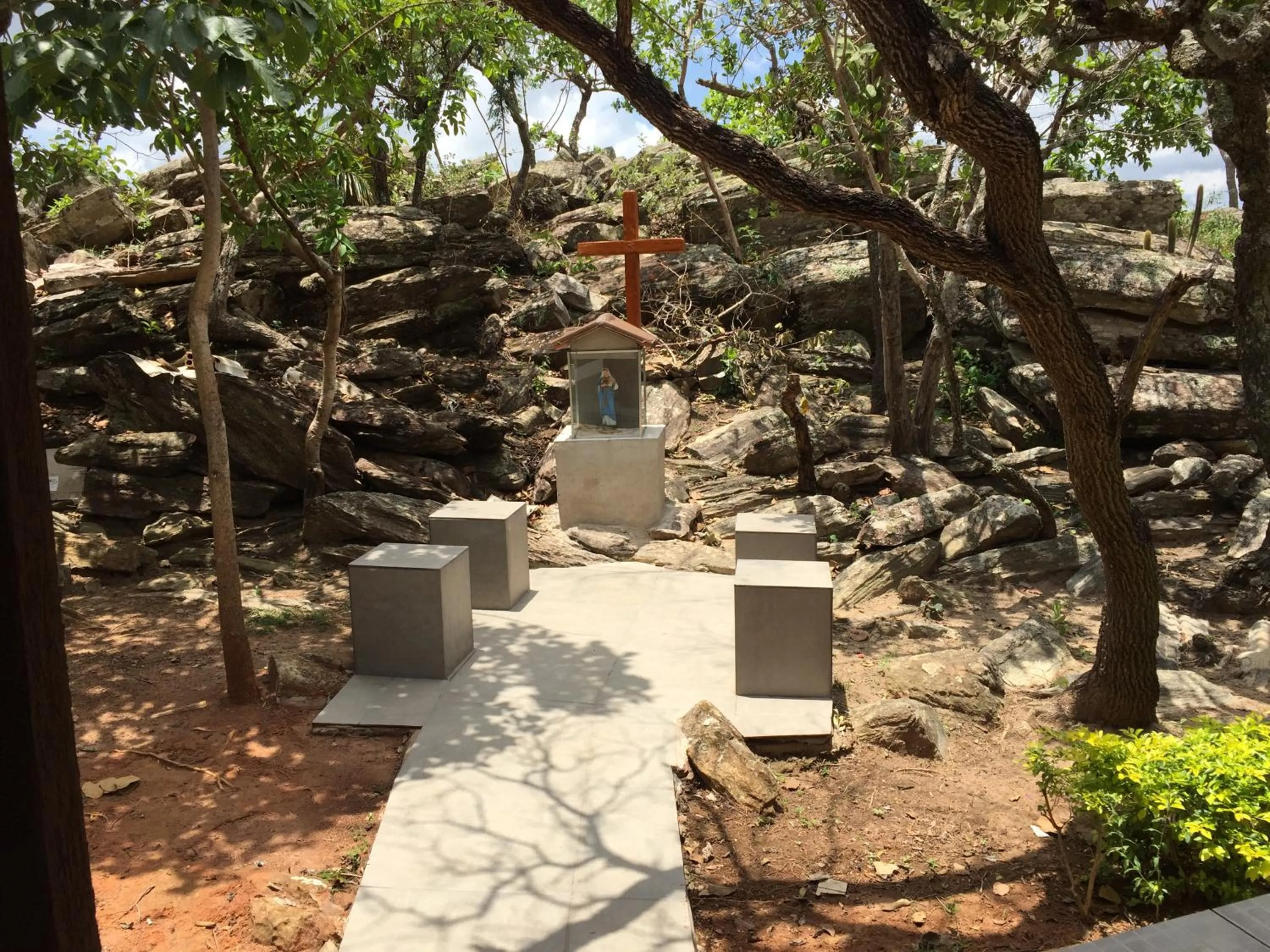 Garden view in Pousada Recanto das Pedras São Leopoldo