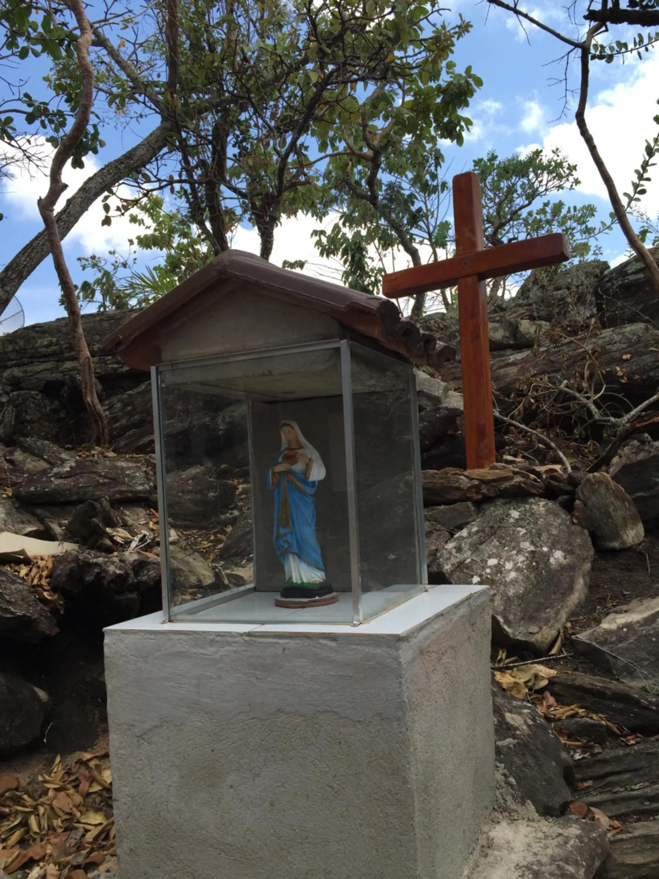 Garden view in Pousada Recanto das Pedras São Leopoldo