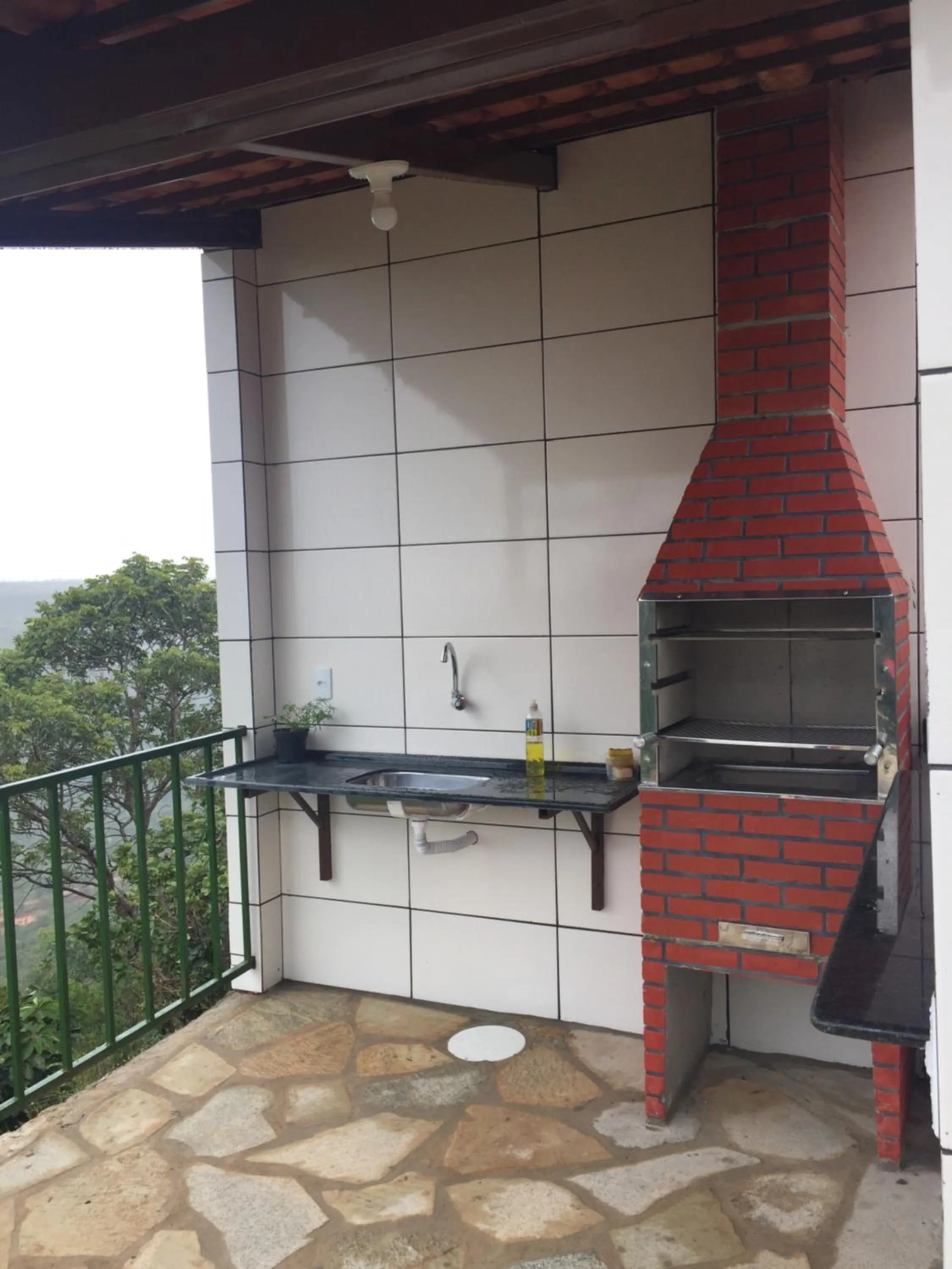 BBQ facilities in Pousada Recanto das Pedras São Leopoldo