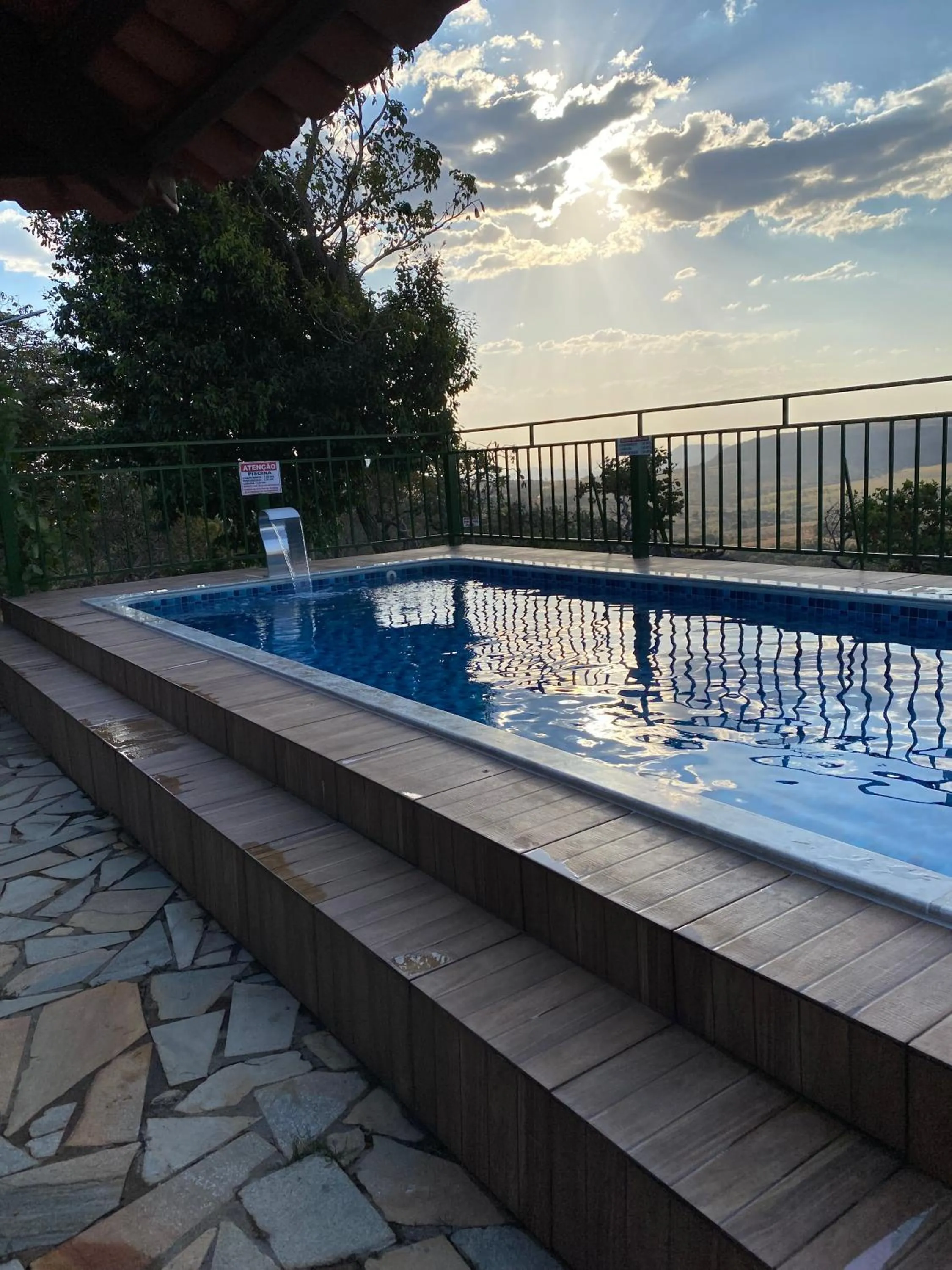 Swimming pool in Pousada Recanto das Pedras São Leopoldo