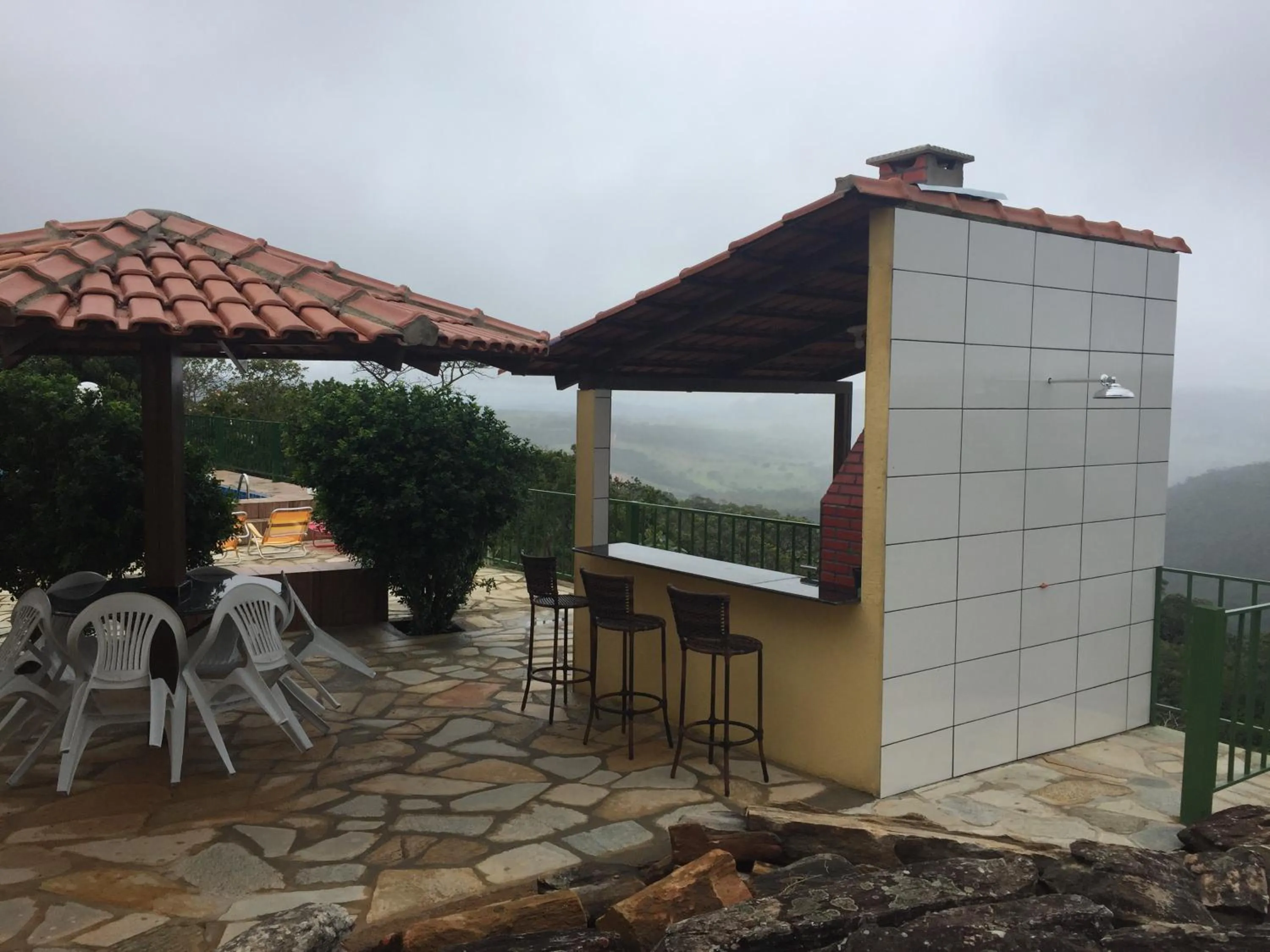 BBQ facilities in Pousada Recanto das Pedras São Leopoldo