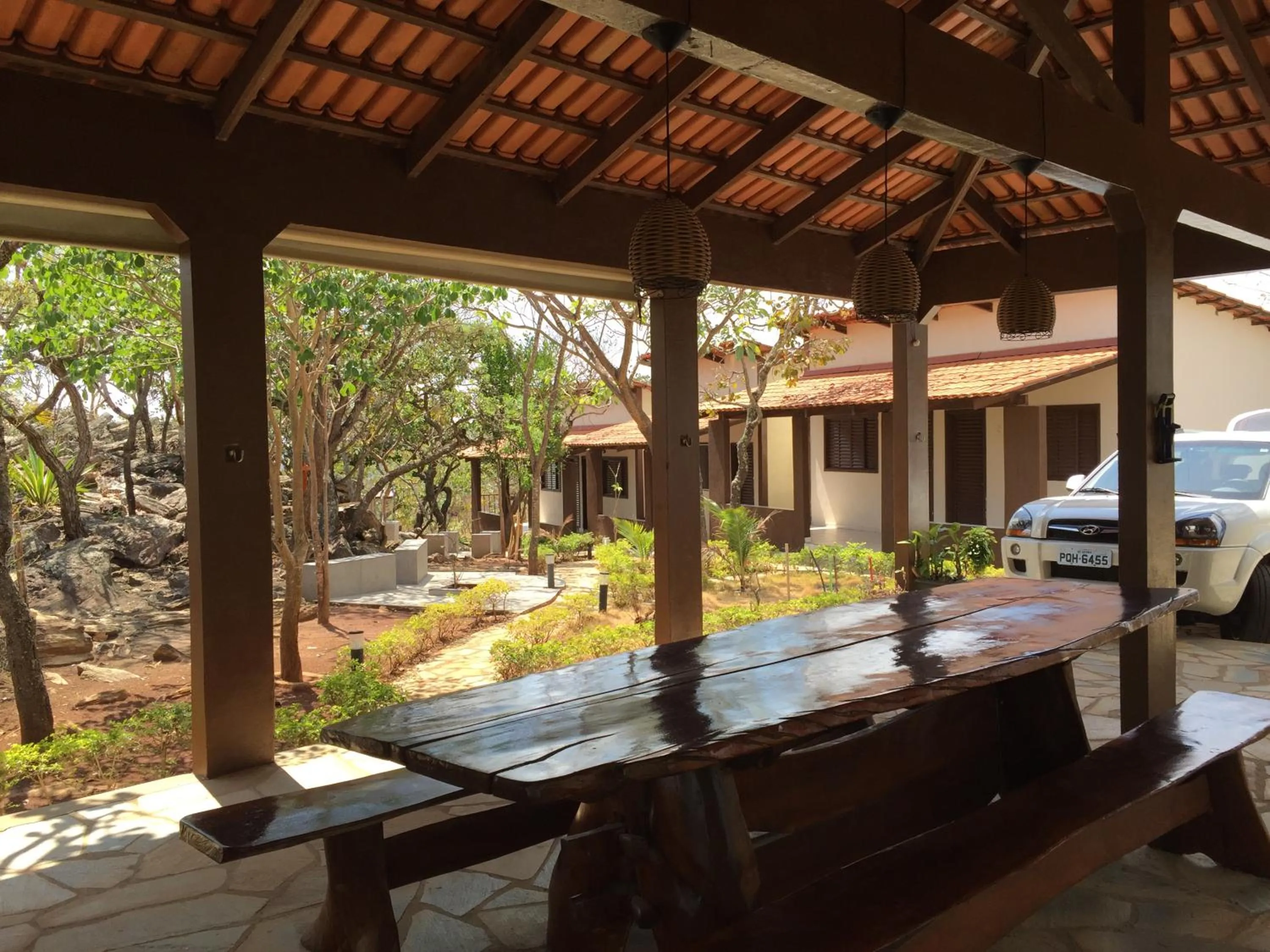 Balcony/Terrace in Pousada Recanto das Pedras São Leopoldo