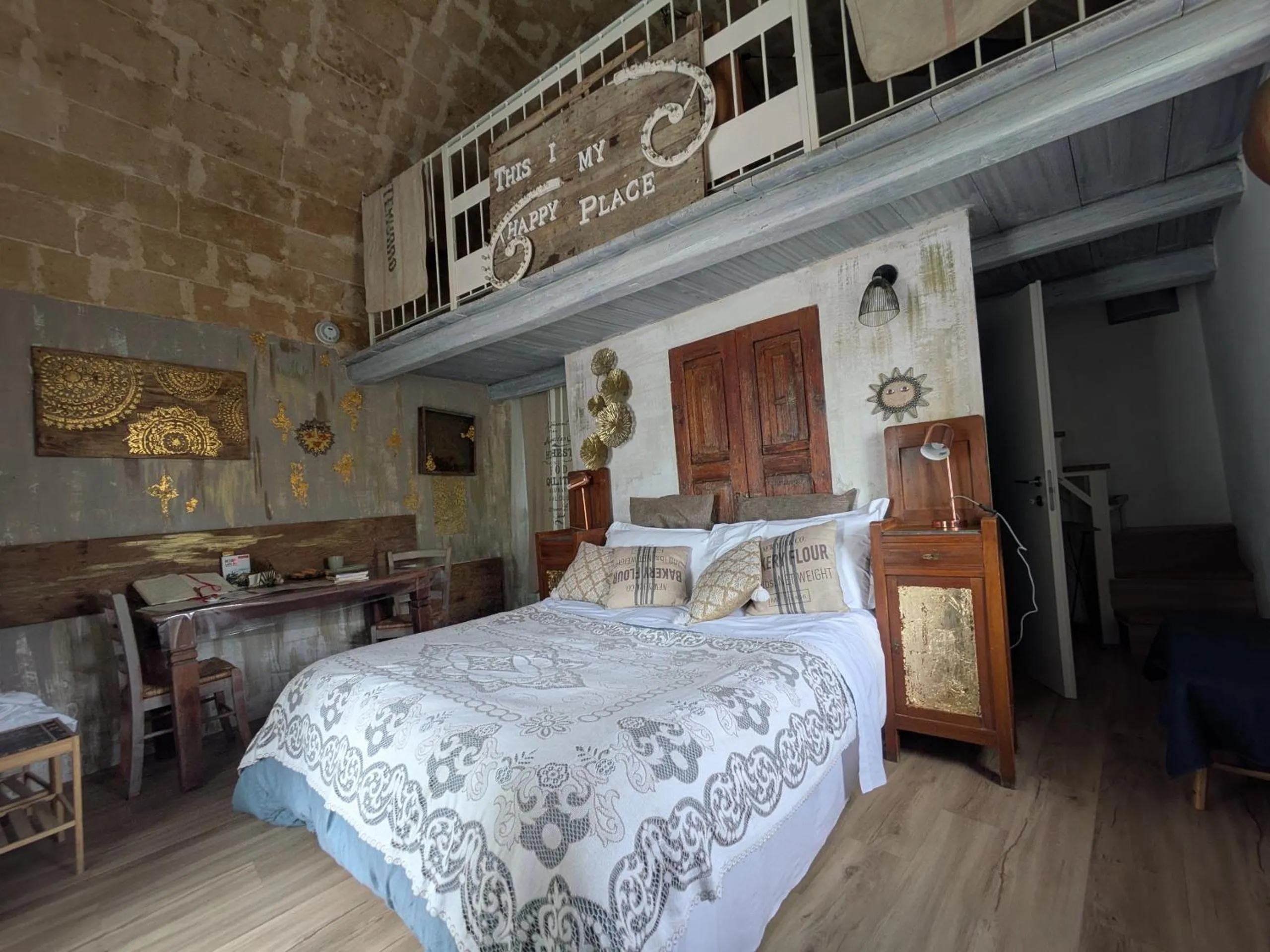 Bedroom, Bed in Il Geco