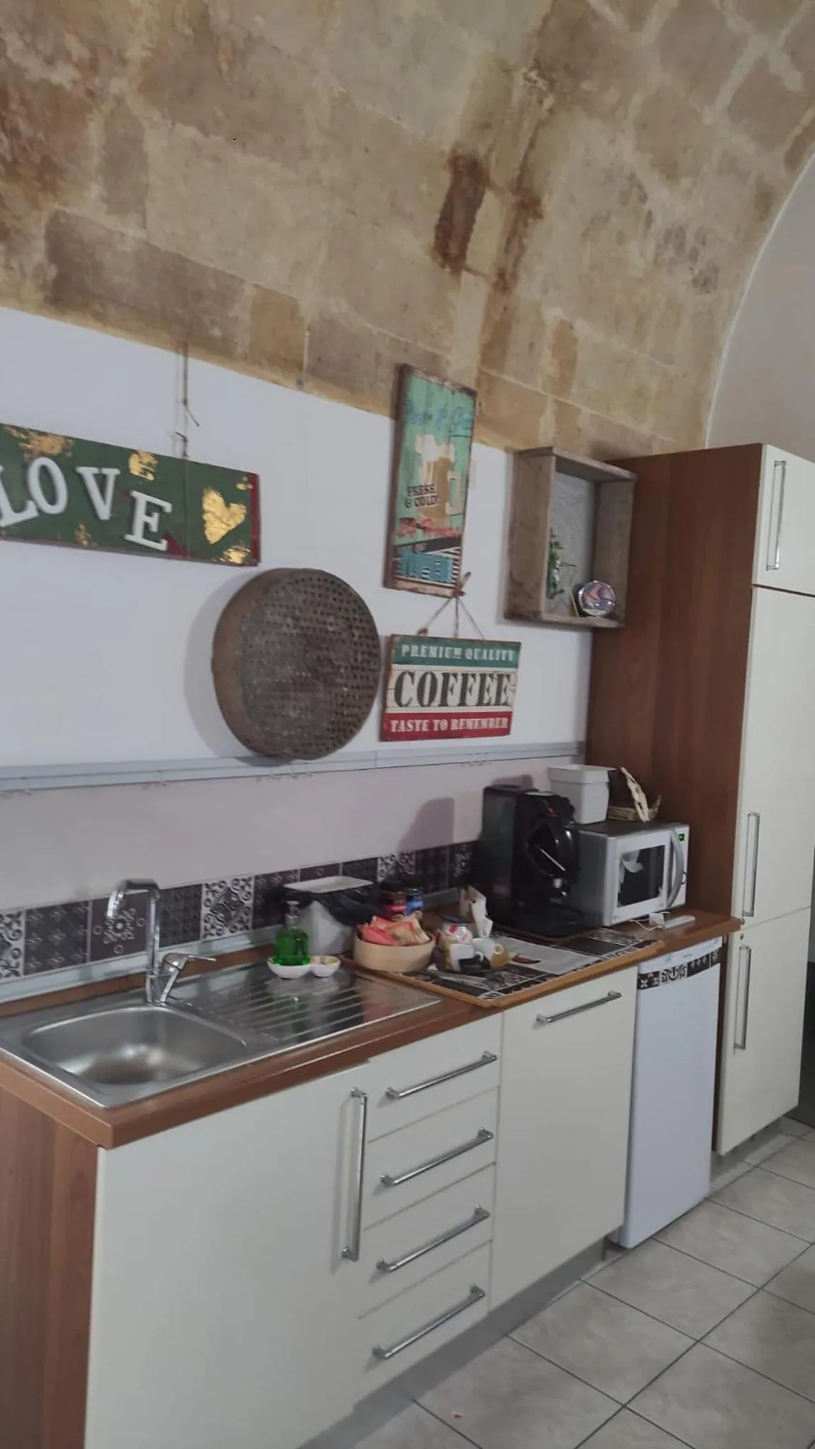 Kitchen or kitchenette in Il Geco