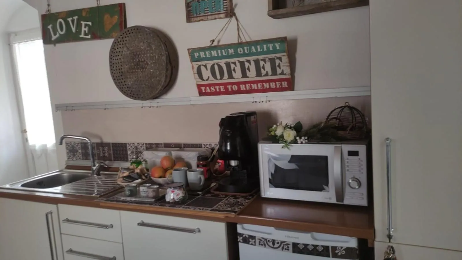 Kitchen or kitchenette in Il Geco