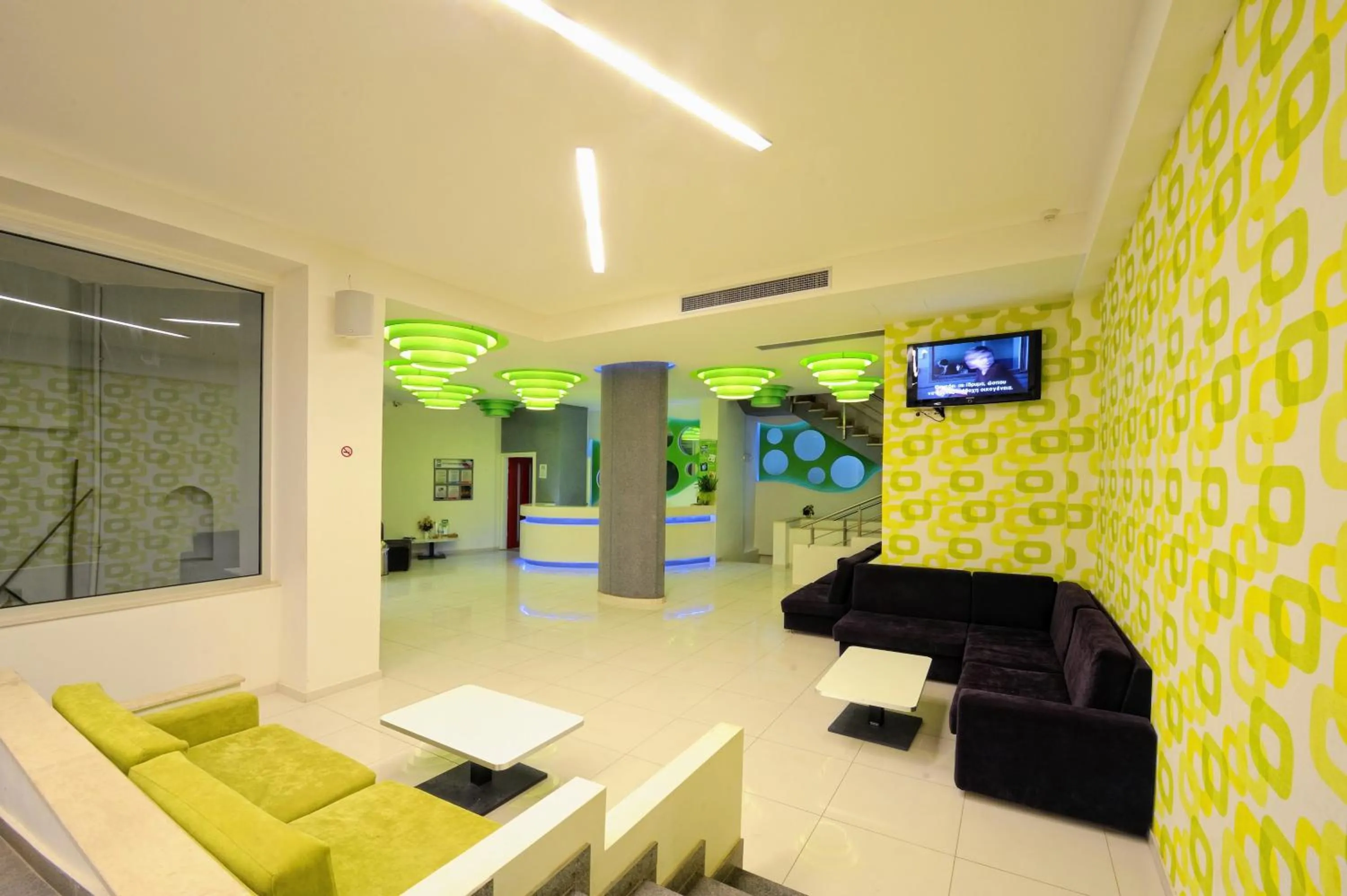 Lobby or reception in Hermes Hotel