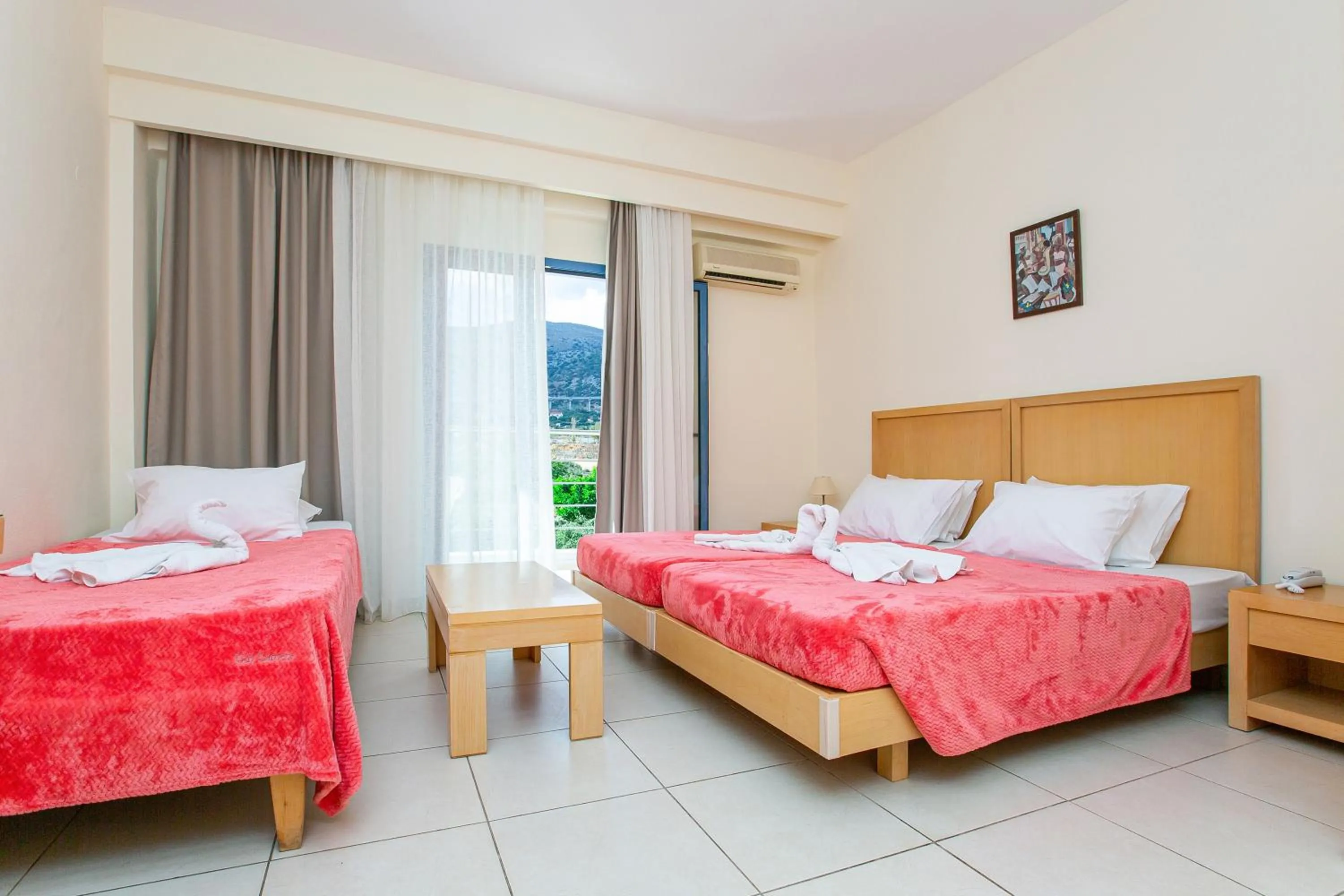 Bedroom, Bed in Hermes Hotel