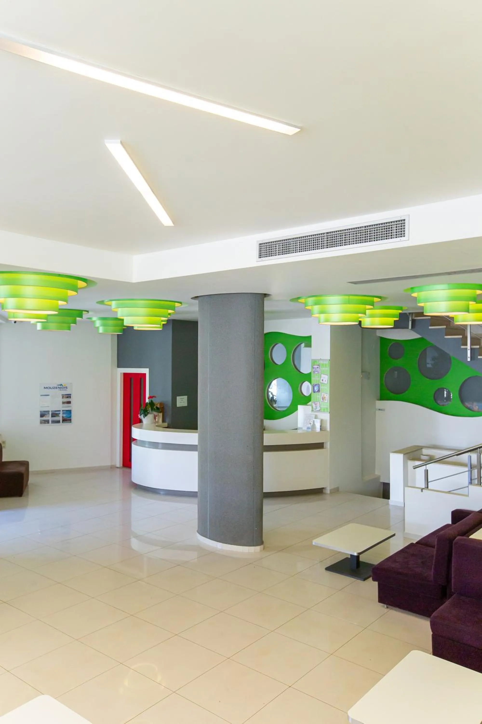 Lobby or reception in Hermes Hotel