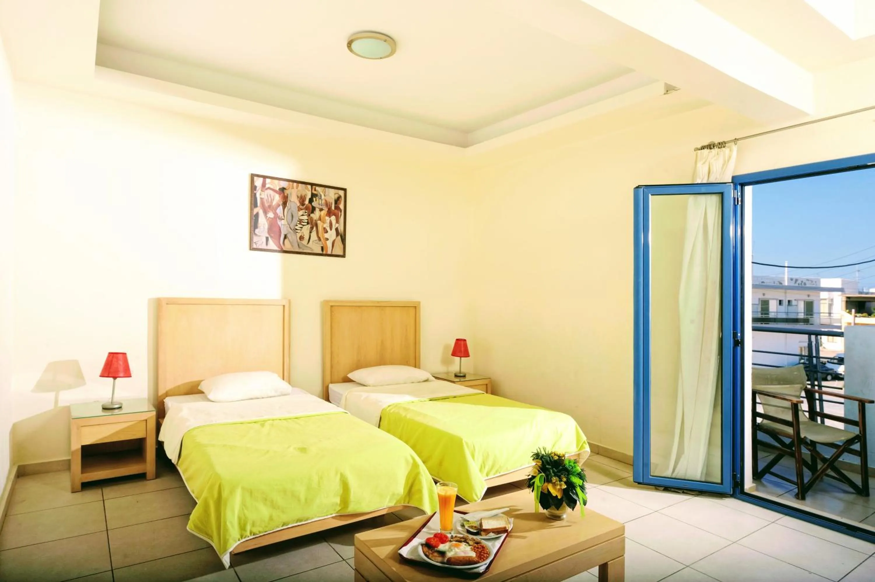 Bedroom, Bed in Hermes Hotel