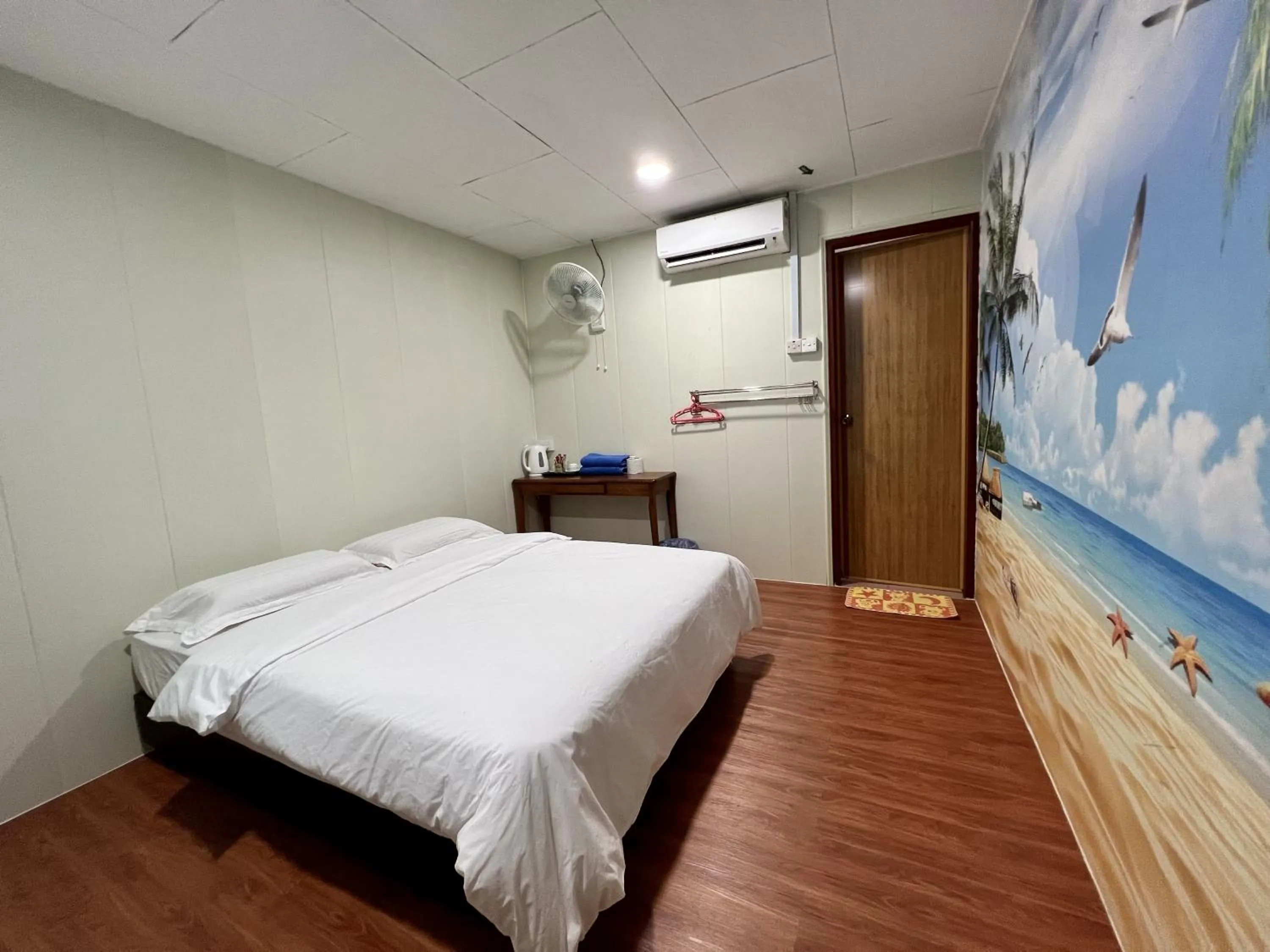 Bed in Juara Beach Resort