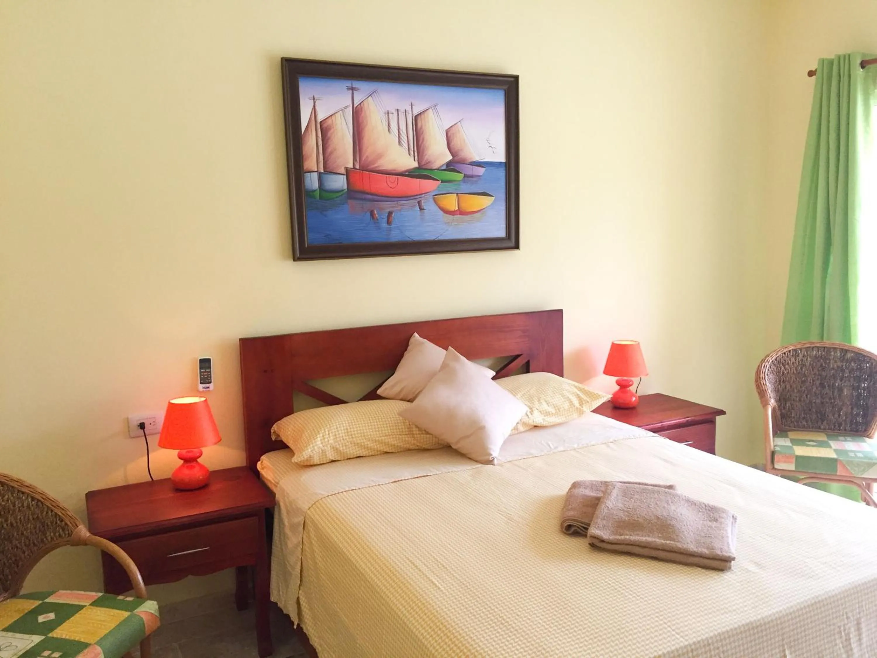 Photo of the whole room, Bed in Las Galeras Hotel