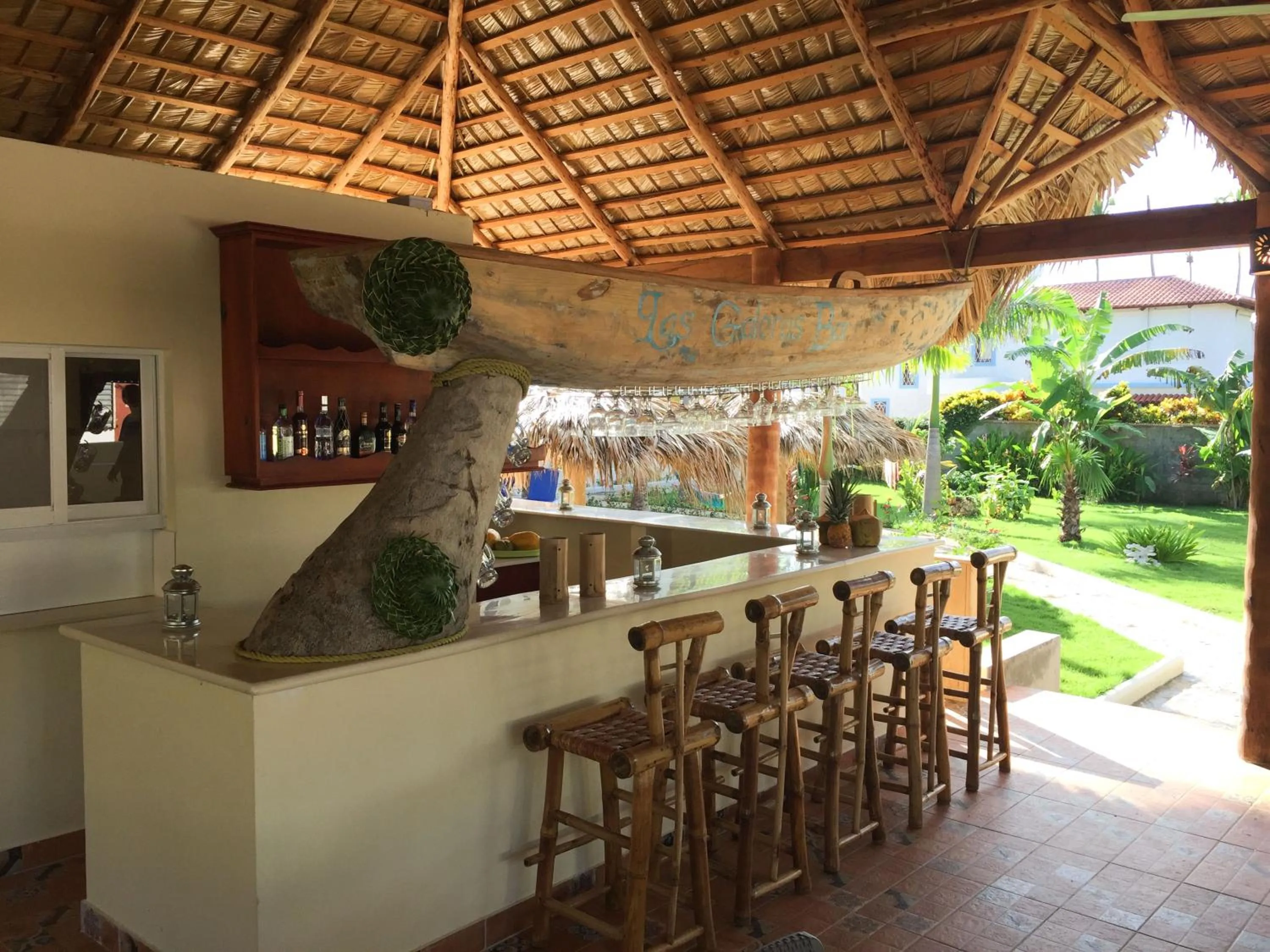 Lounge or bar in Las Galeras Hotel