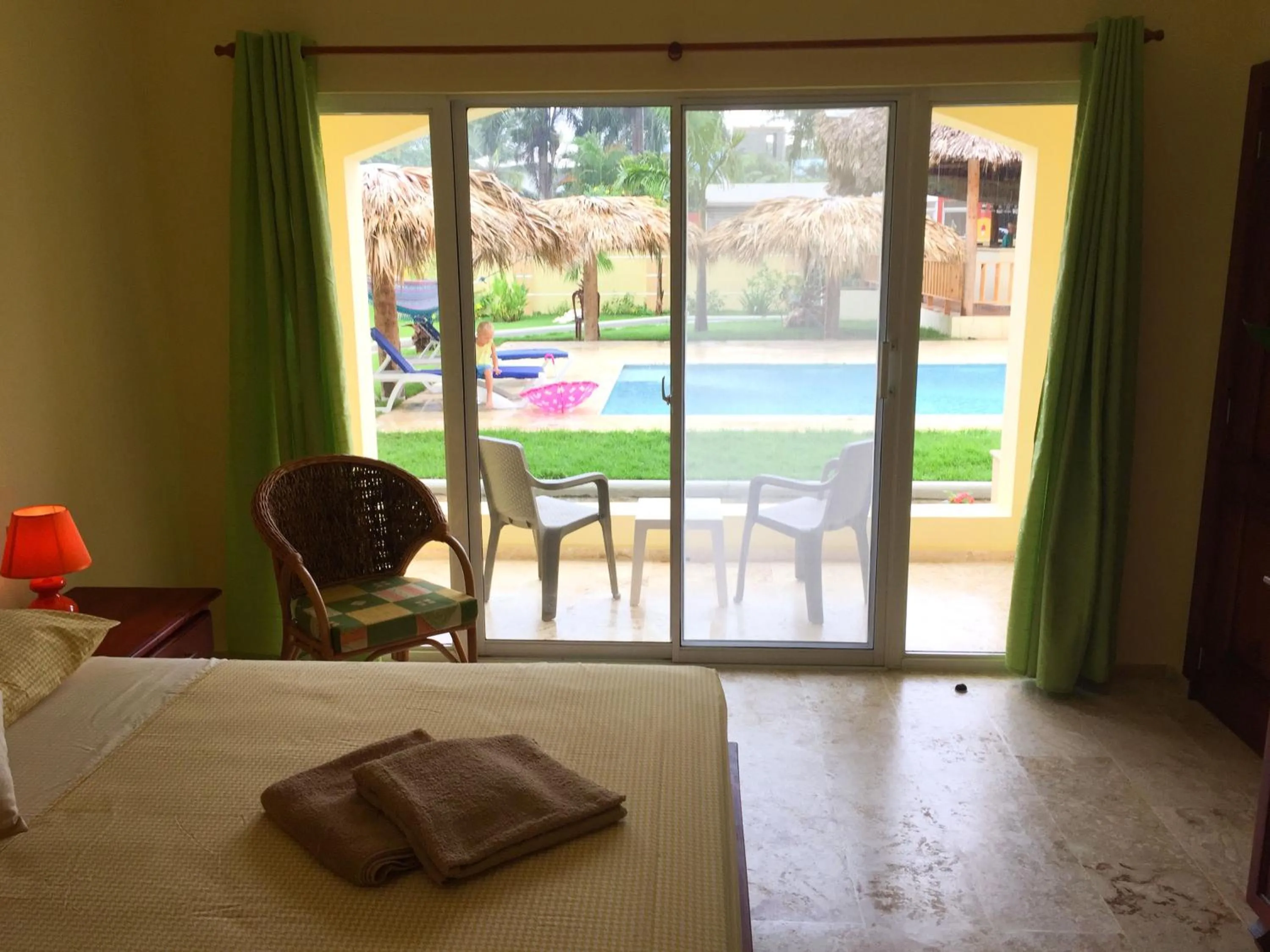 Photo of the whole room, Bed in Las Galeras Hotel