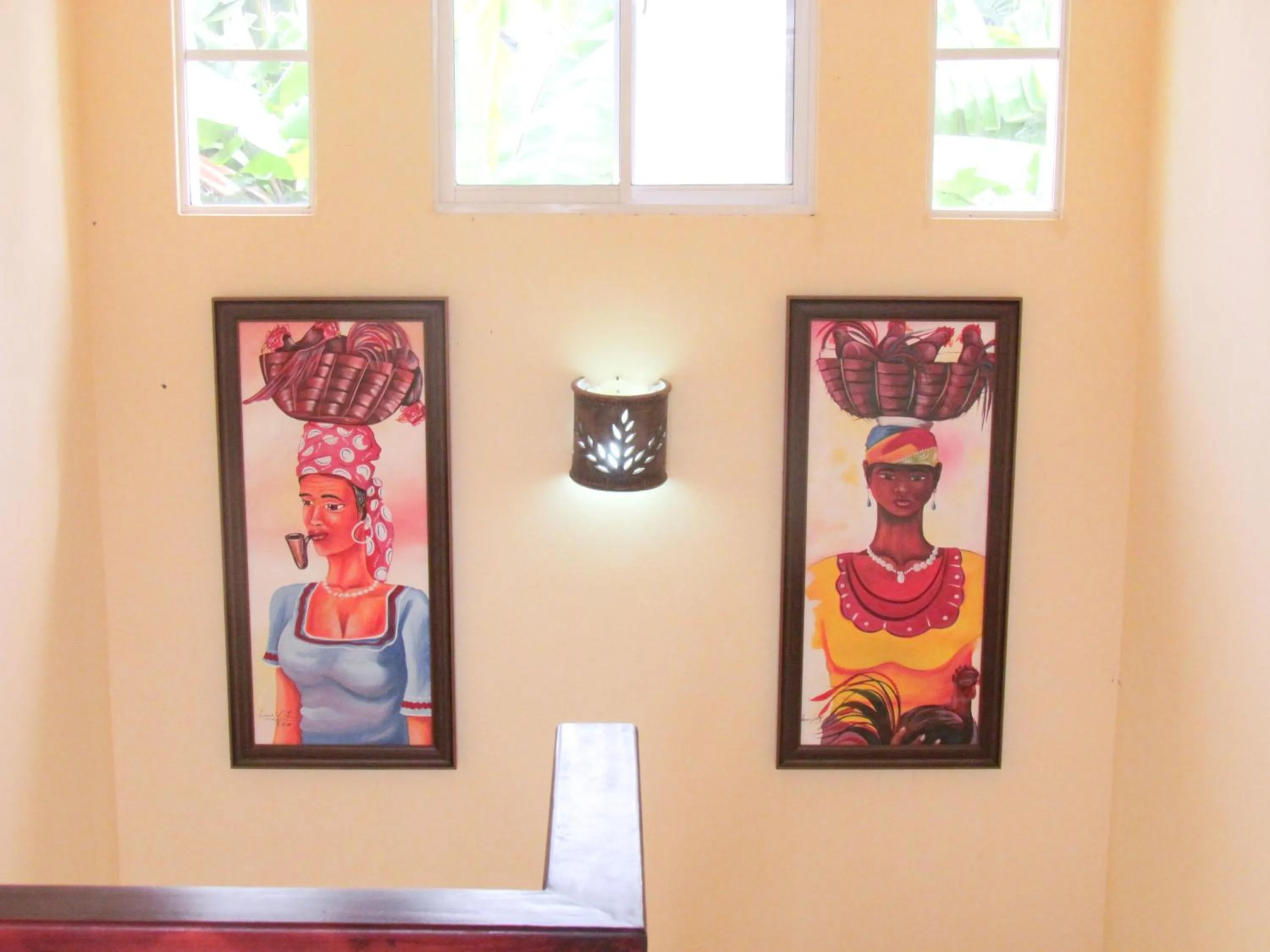 Decorative detail in Las Galeras Hotel