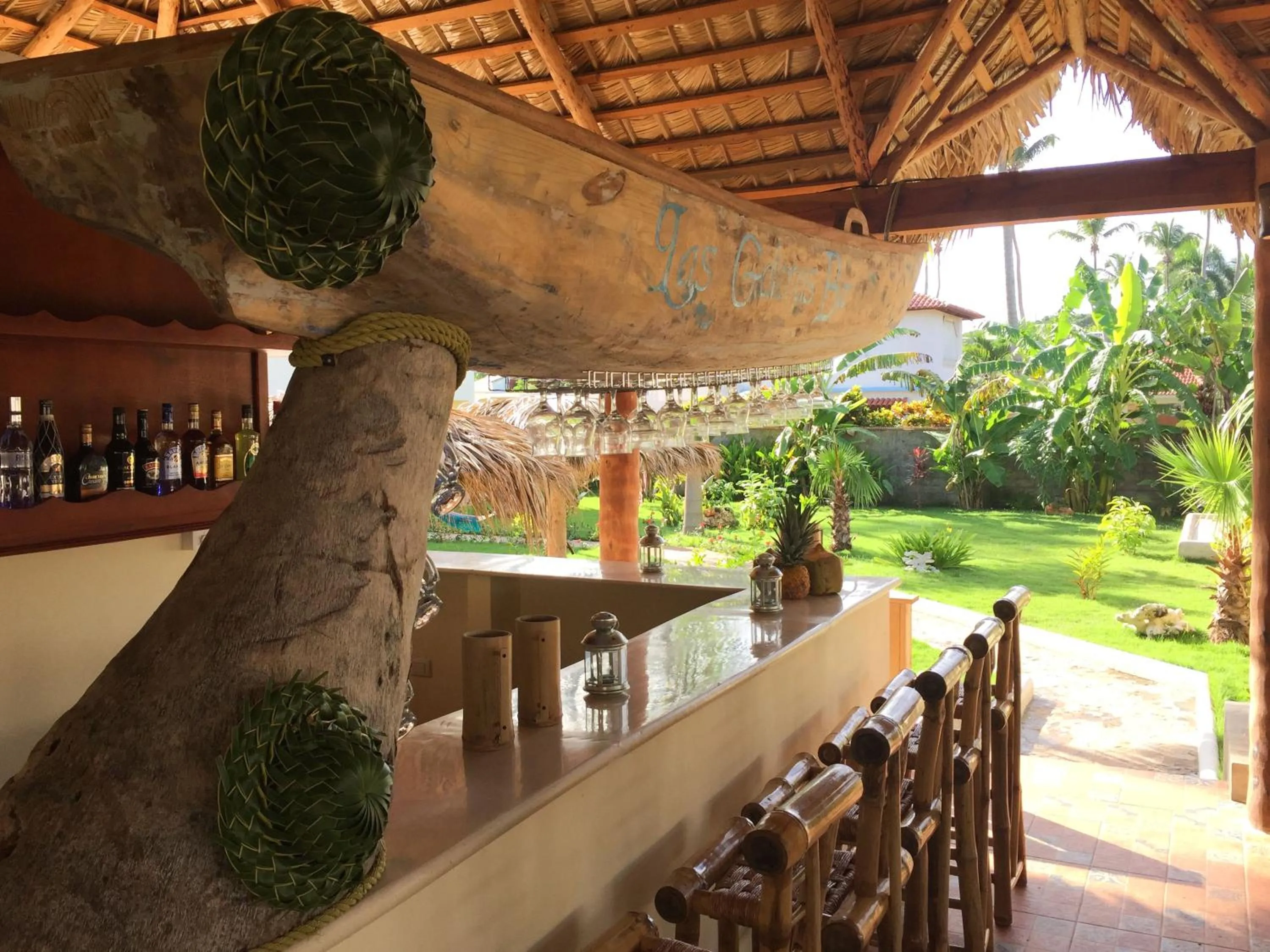 Garden in Las Galeras Hotel