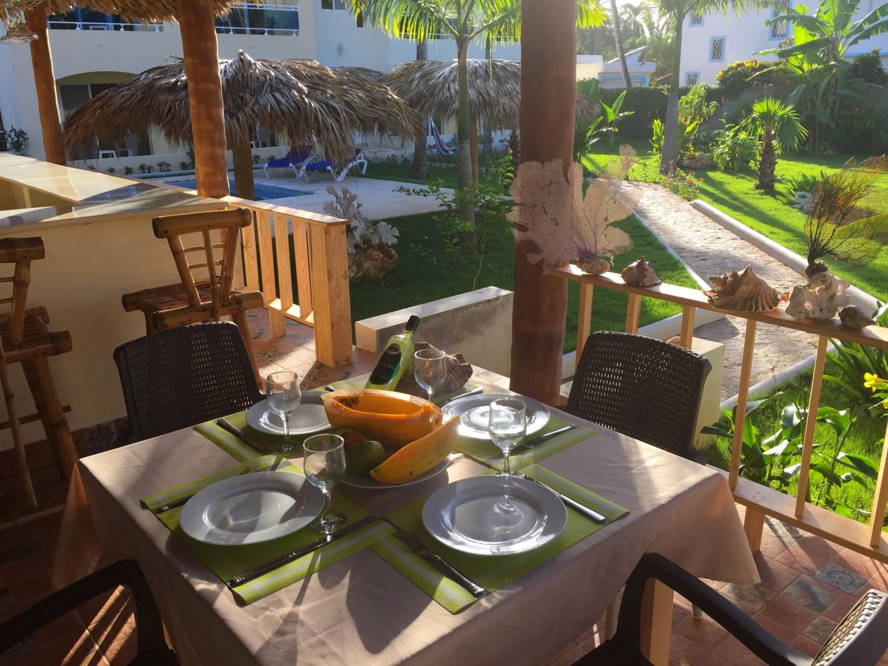 Restaurant/places to eat in Las Galeras Hotel