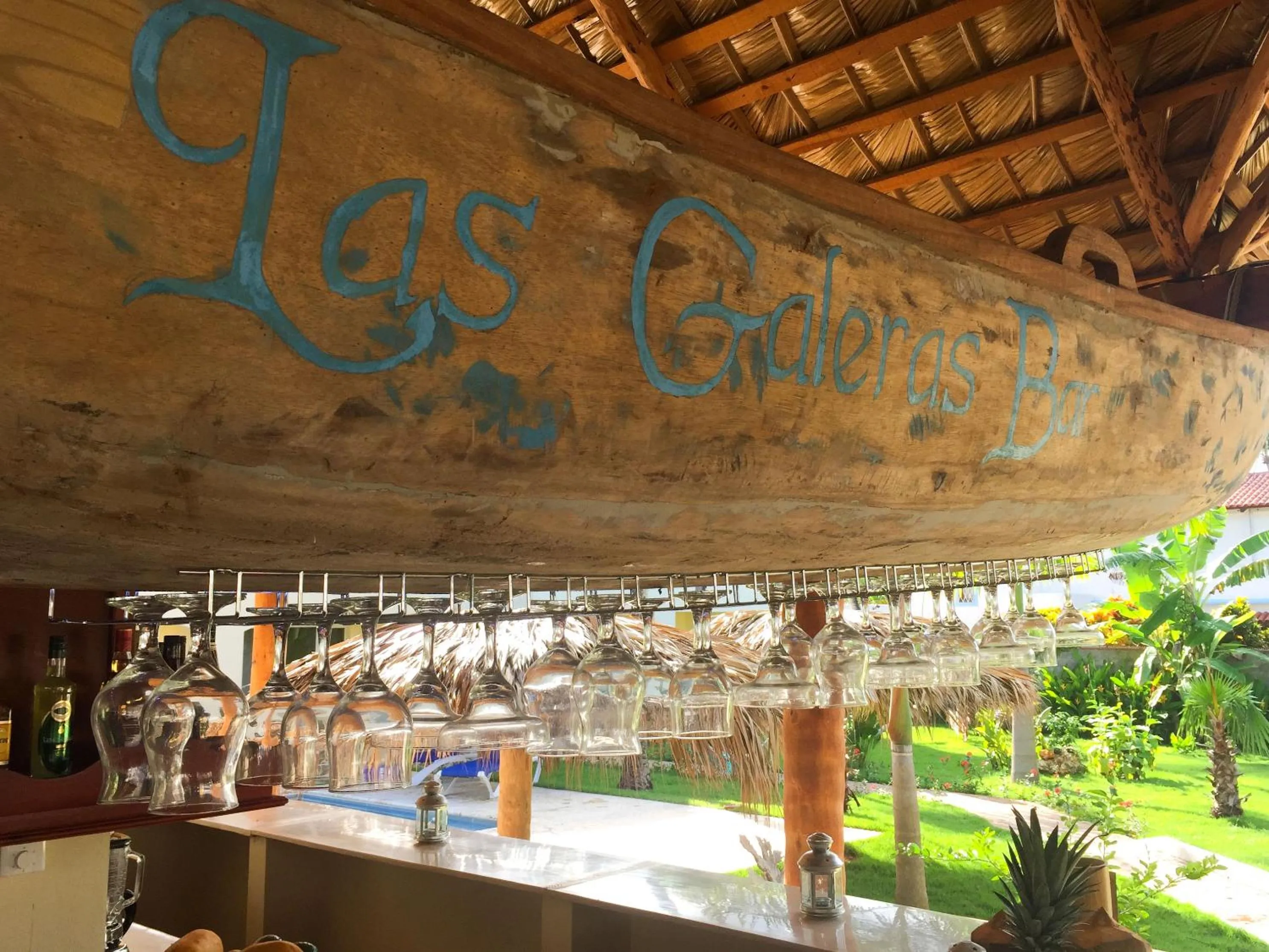 Lounge or bar in Las Galeras Hotel