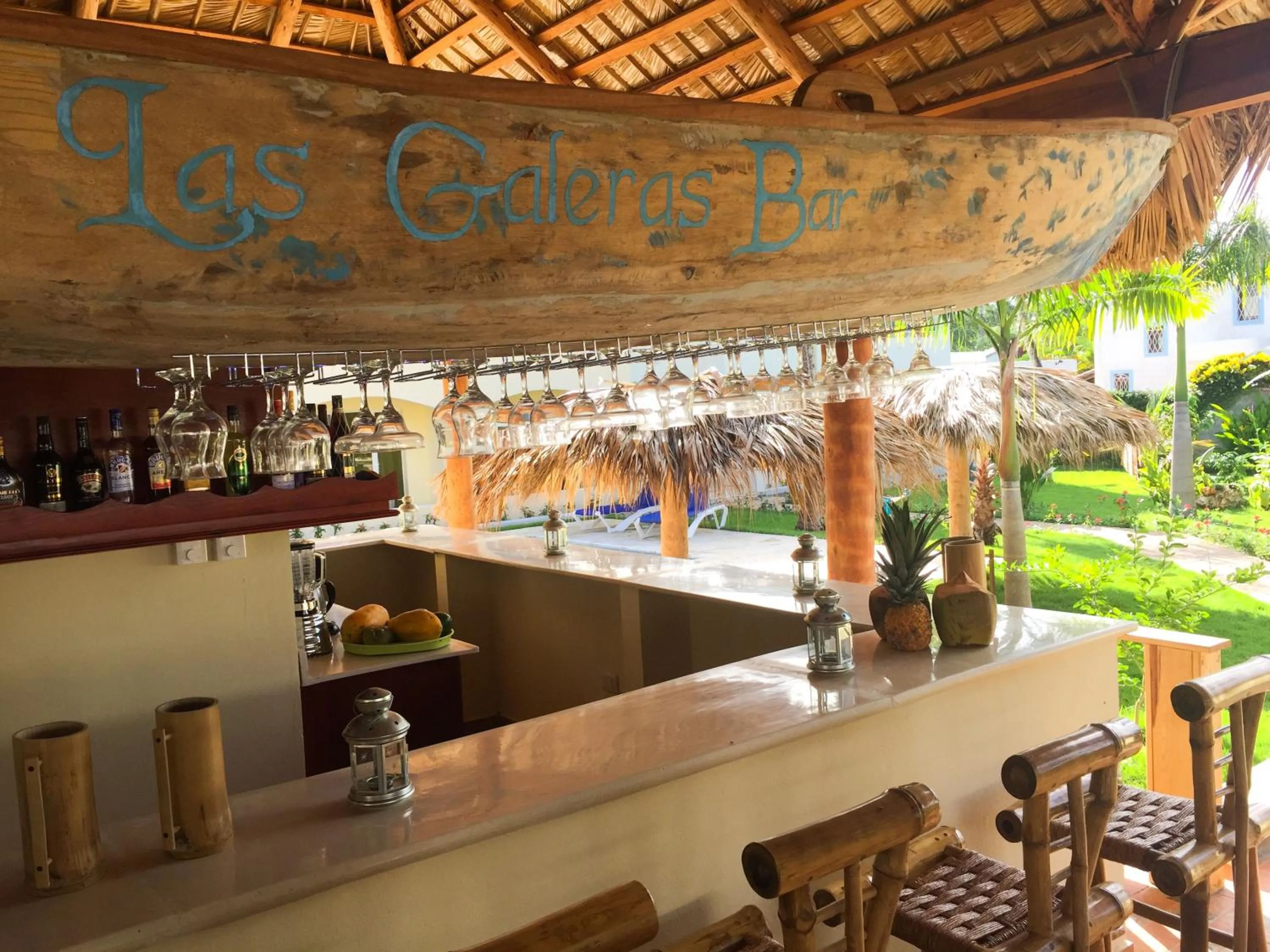 Lounge or bar in Las Galeras Hotel