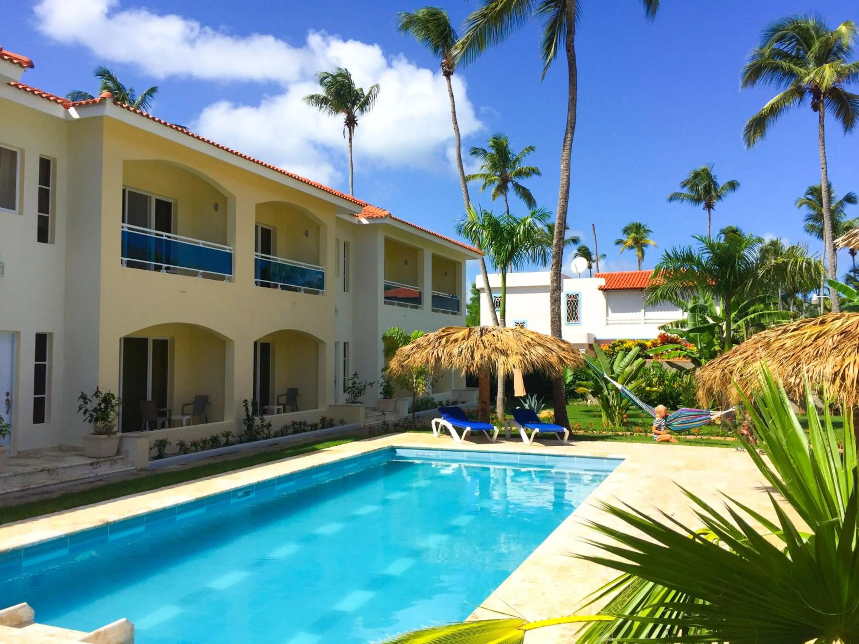 Facade/entrance in Las Galeras Hotel