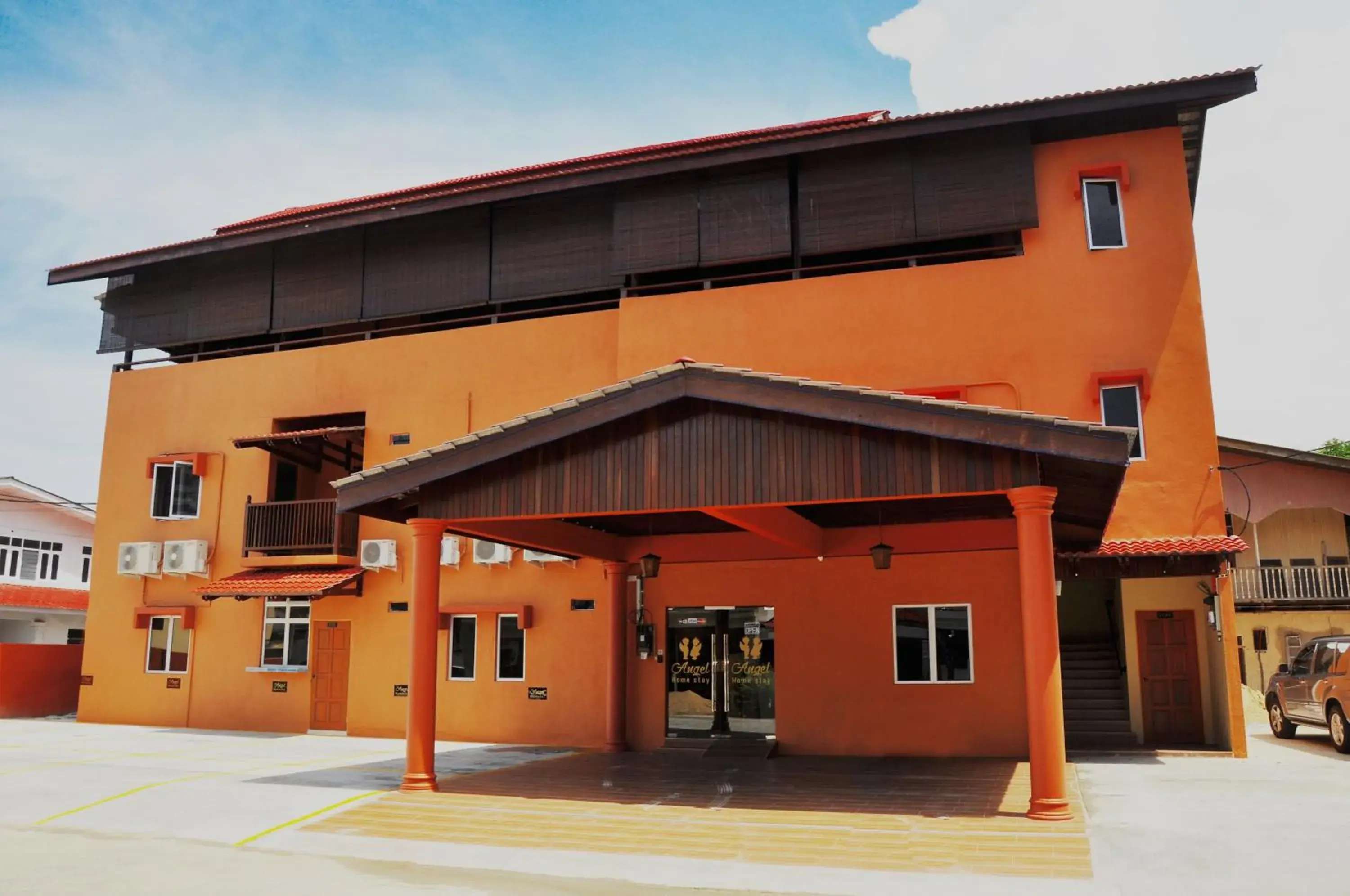 Property building in Angel Resthouse Hotel Property building in Angel Resthouse Hotel