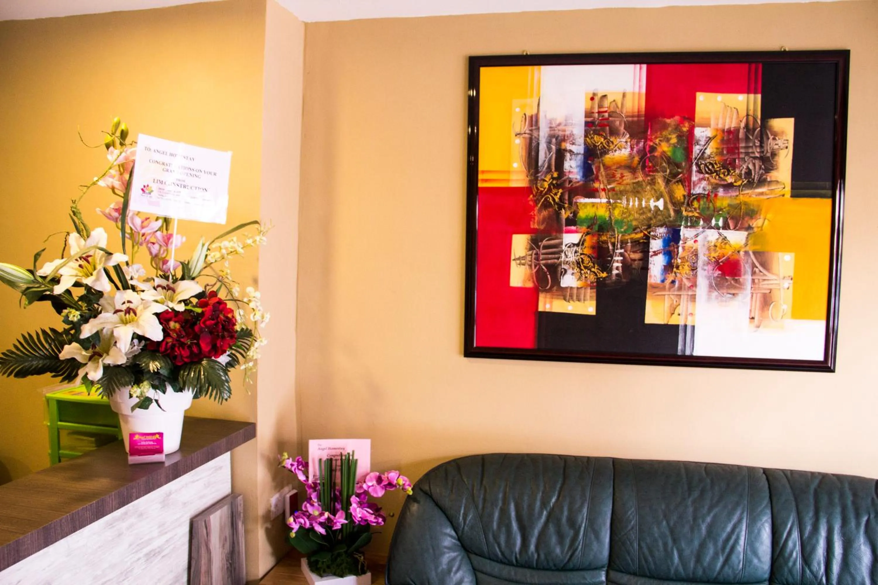 Lobby or reception in Angel Resthouse Hotel