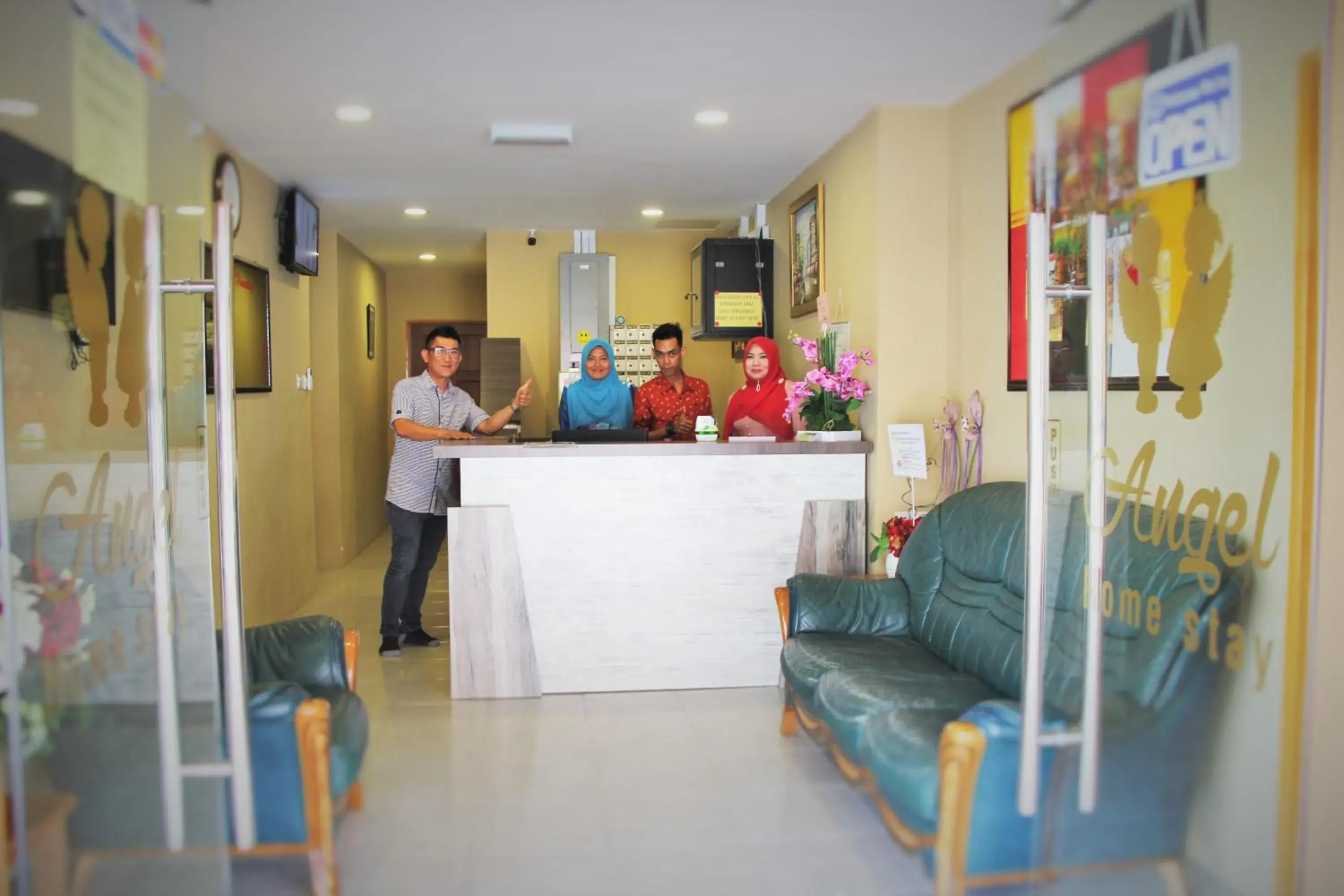 Lobby or reception in Angel Resthouse Hotel Lobby or reception in Angel Resthouse Hotel