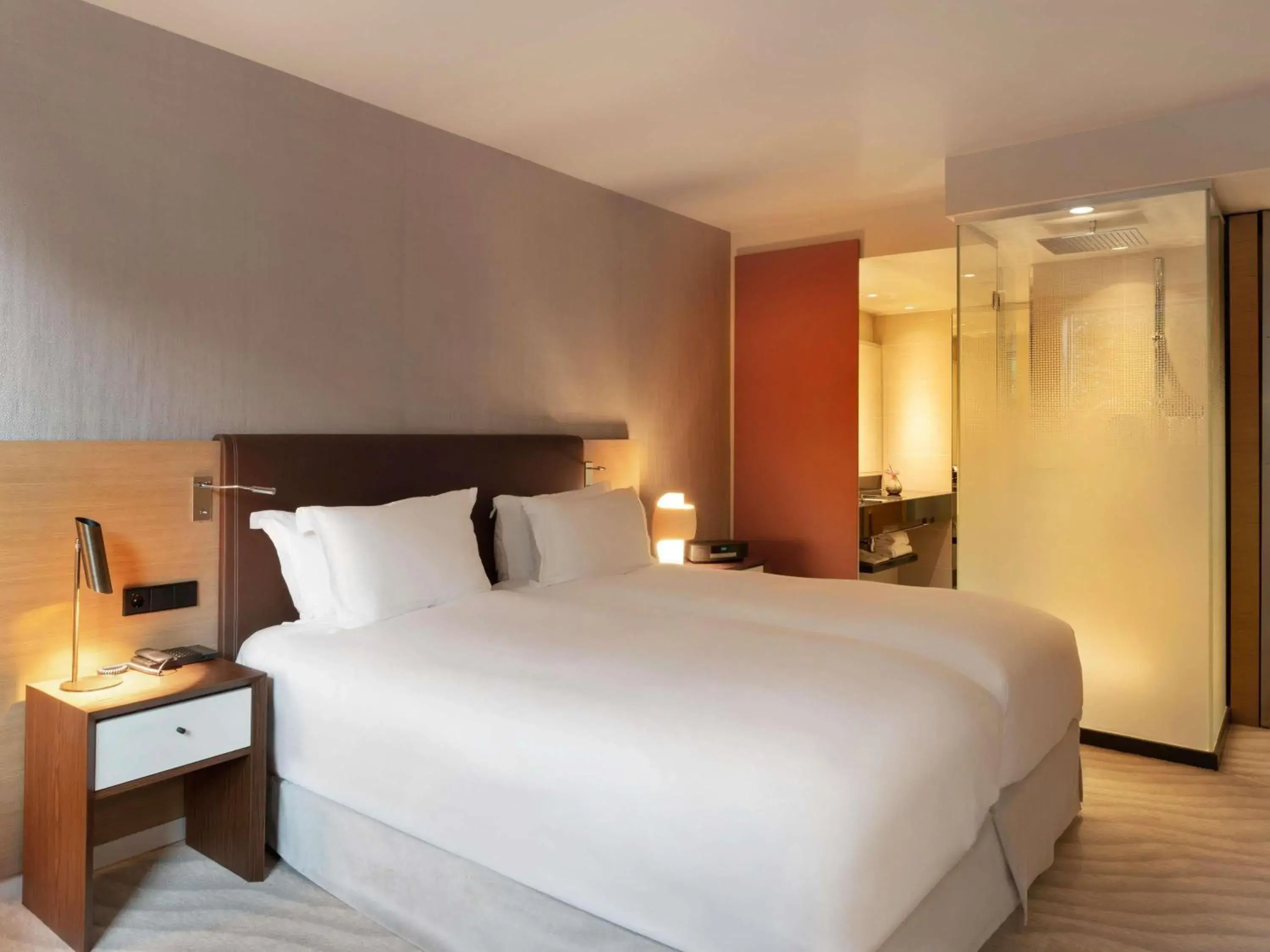 Bedroom, Bed in Sofitel Luxembourg Le Grand Ducal Bedroom, Bed in Sofitel Luxembourg Le Grand Ducal