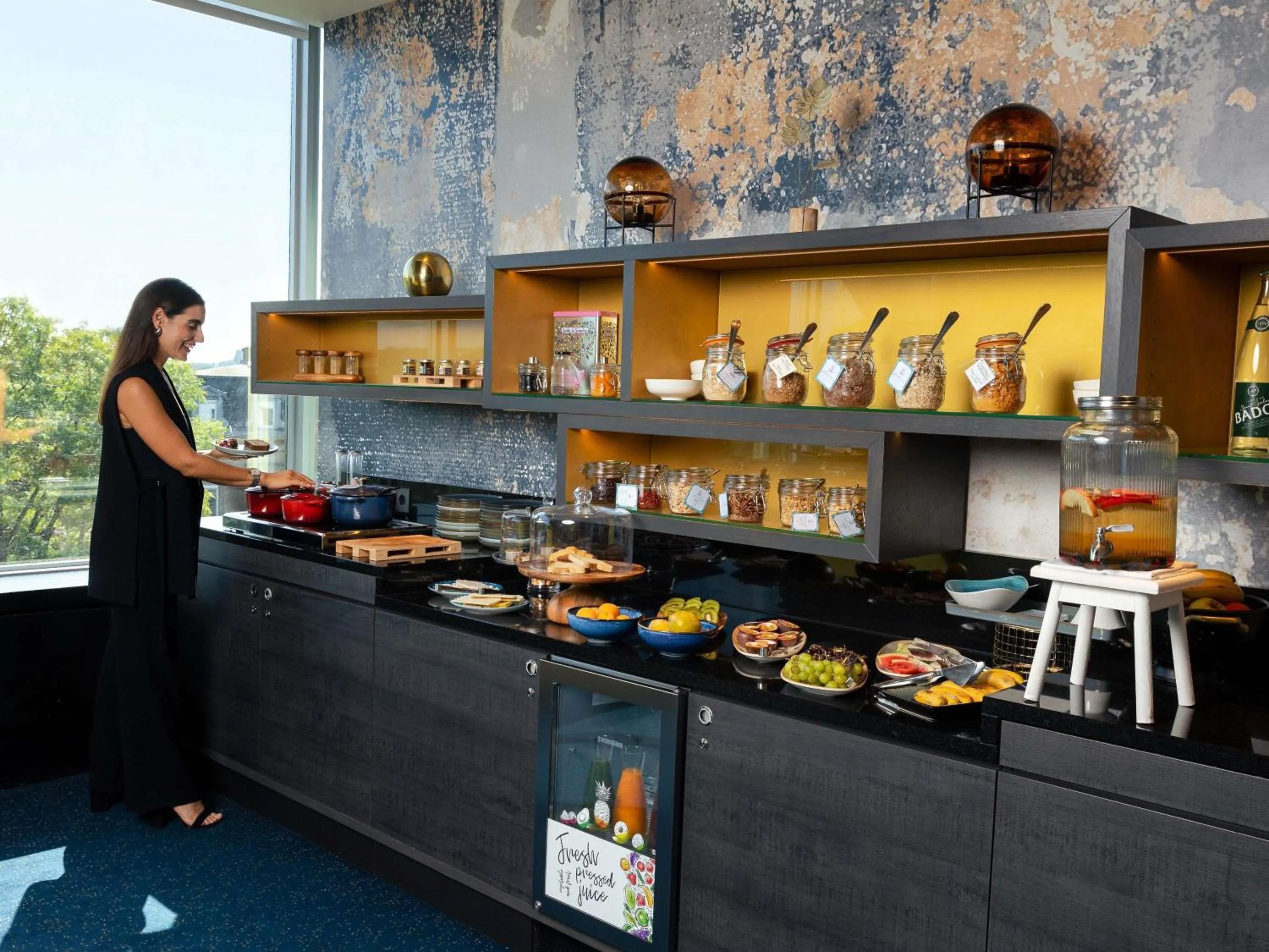 Breakfast in Sofitel Luxembourg Le Grand Ducal