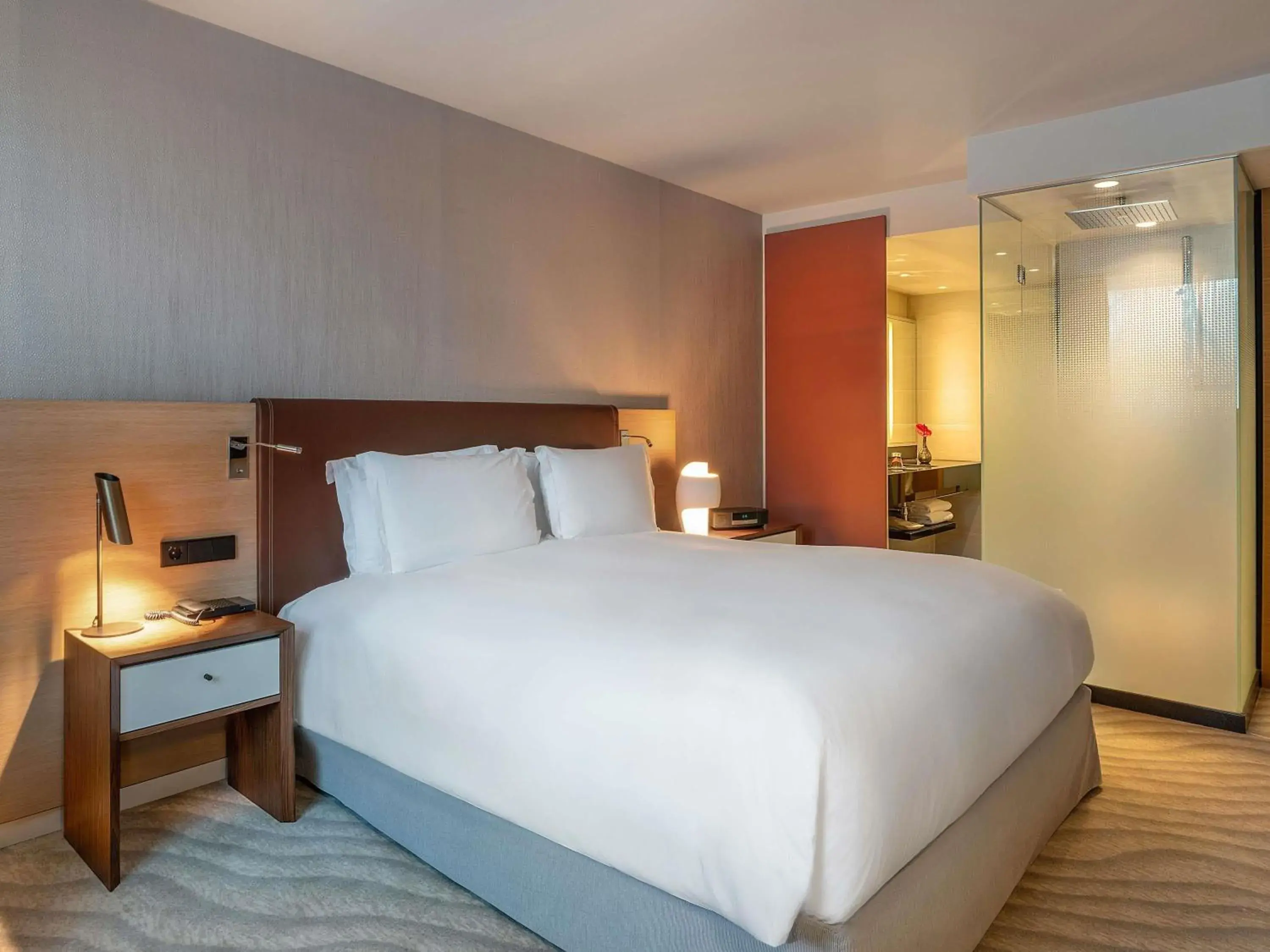 Bedroom, Bed in Sofitel Luxembourg Le Grand Ducal Bedroom, Bed in Sofitel Luxembourg Le Grand Ducal