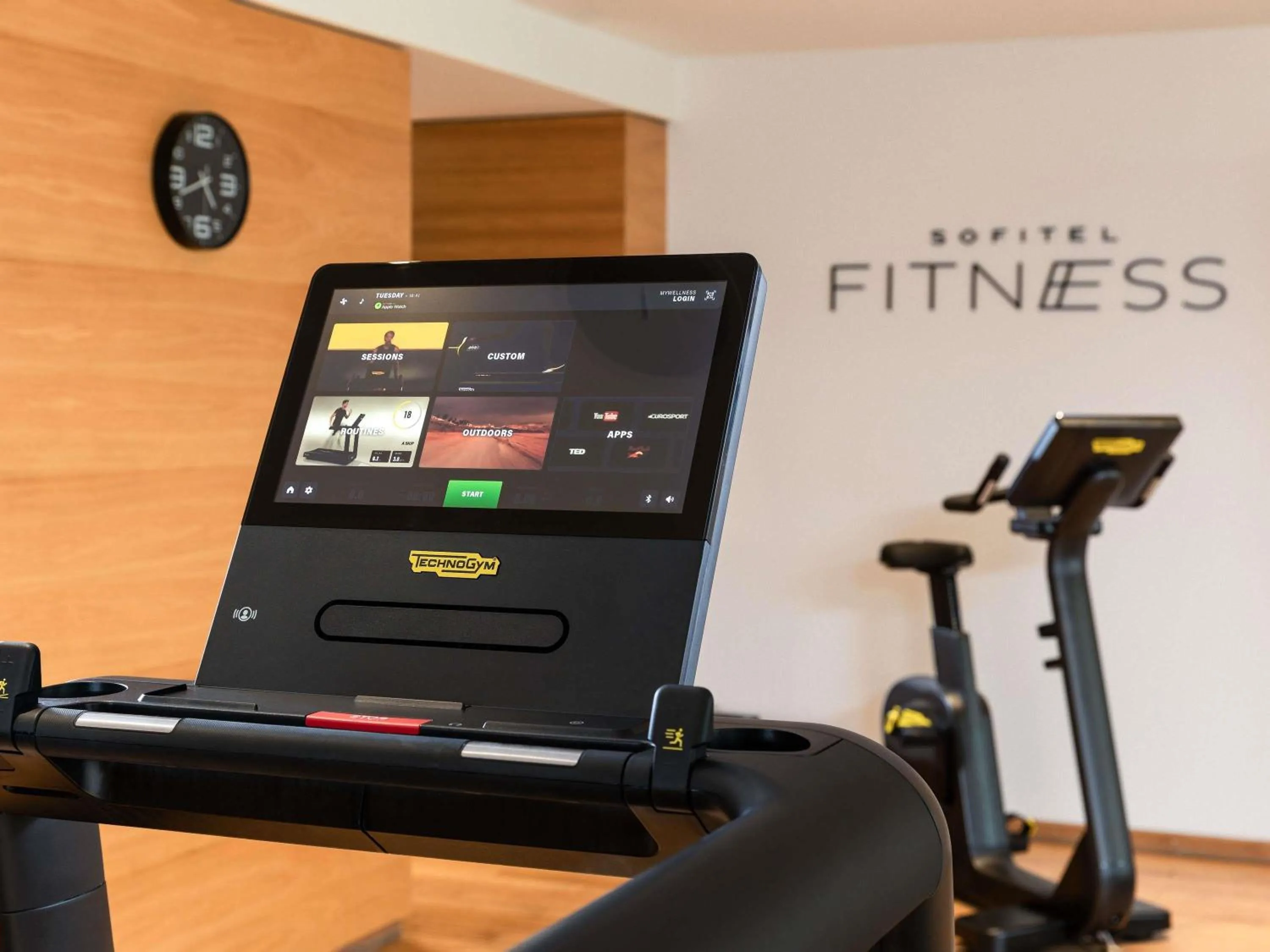 Fitness centre/facilities in Sofitel Luxembourg Le Grand Ducal