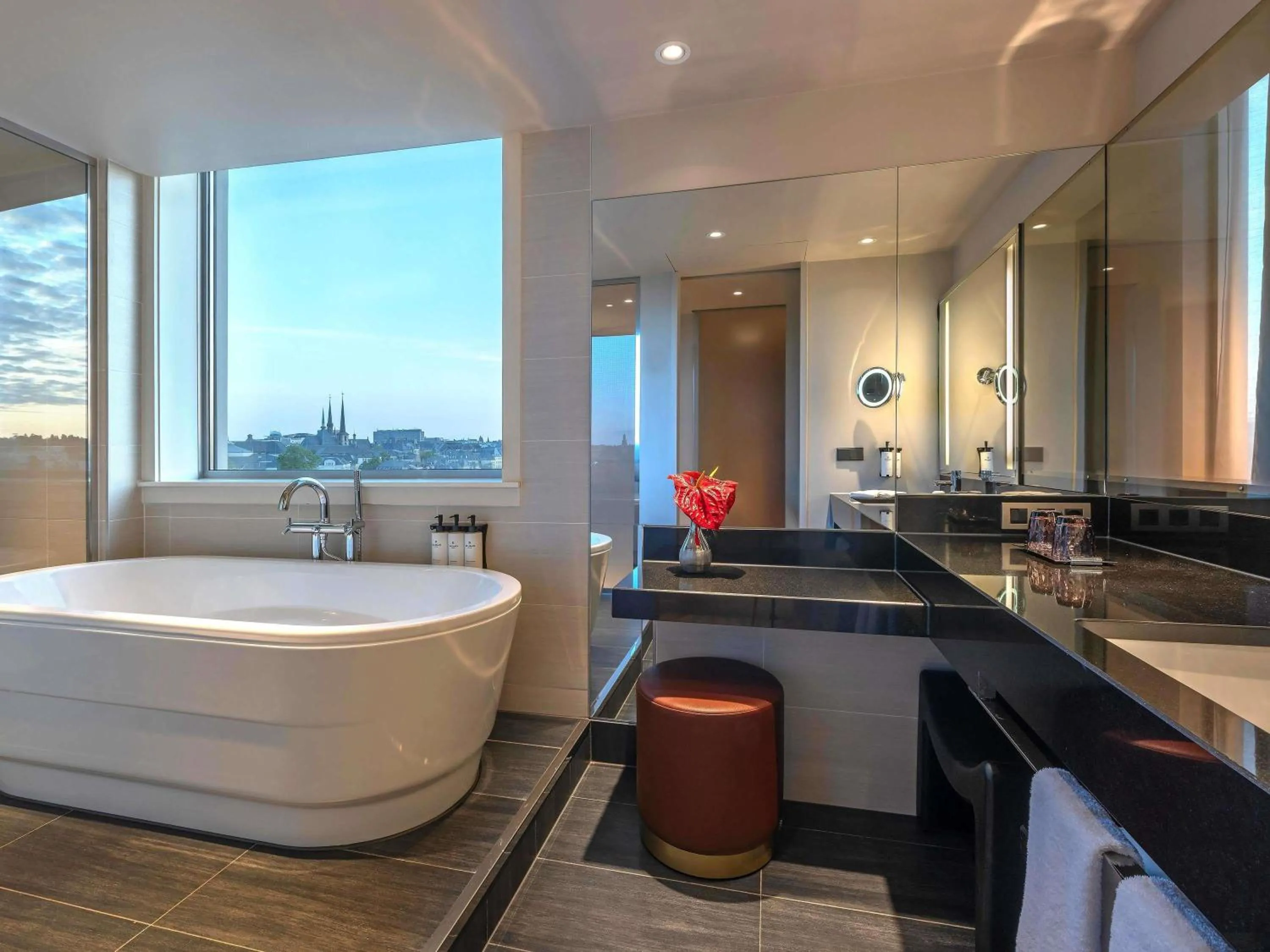 Bedroom in Sofitel Luxembourg Le Grand Ducal