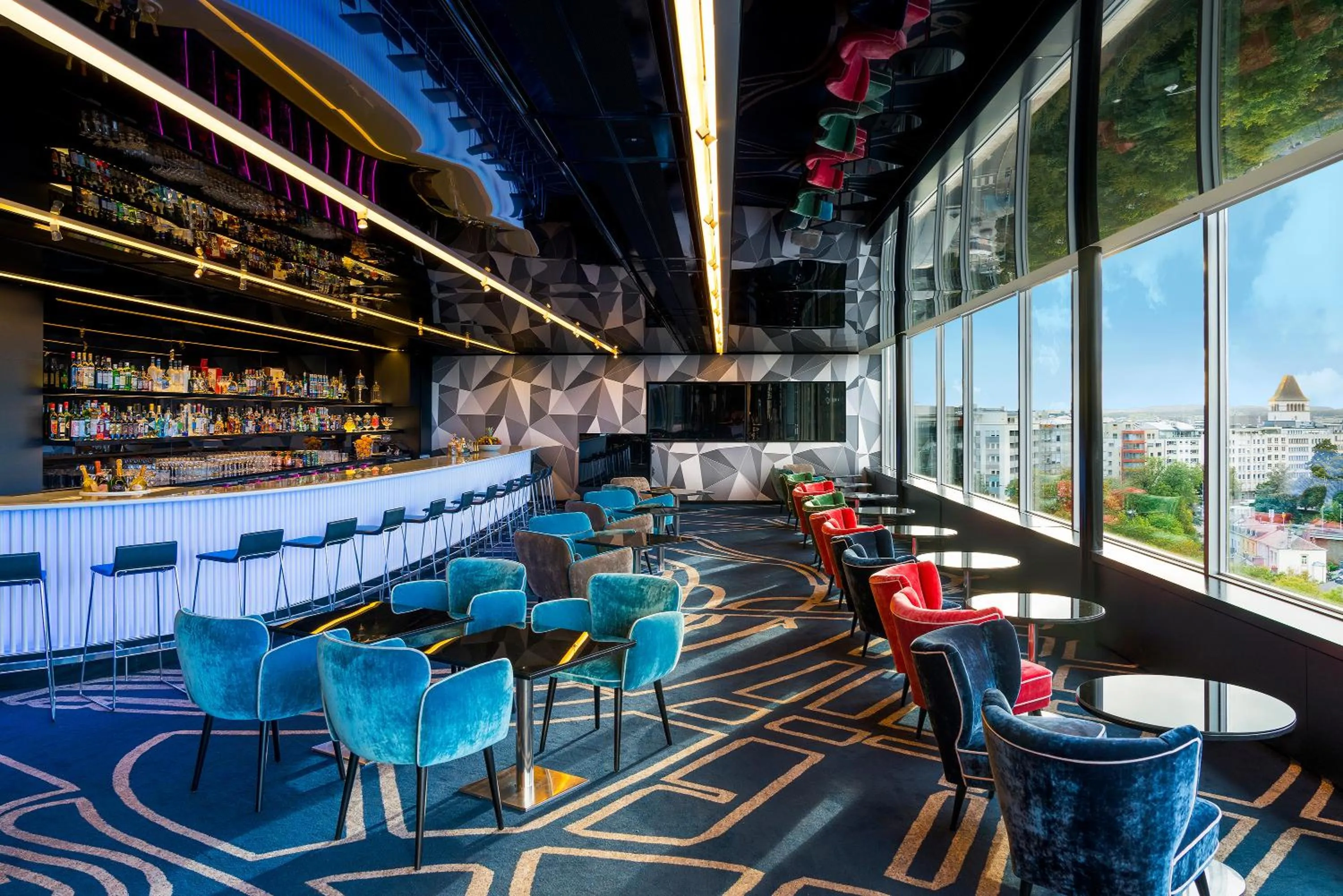 Lounge or bar in Sofitel Luxembourg Le Grand Ducal