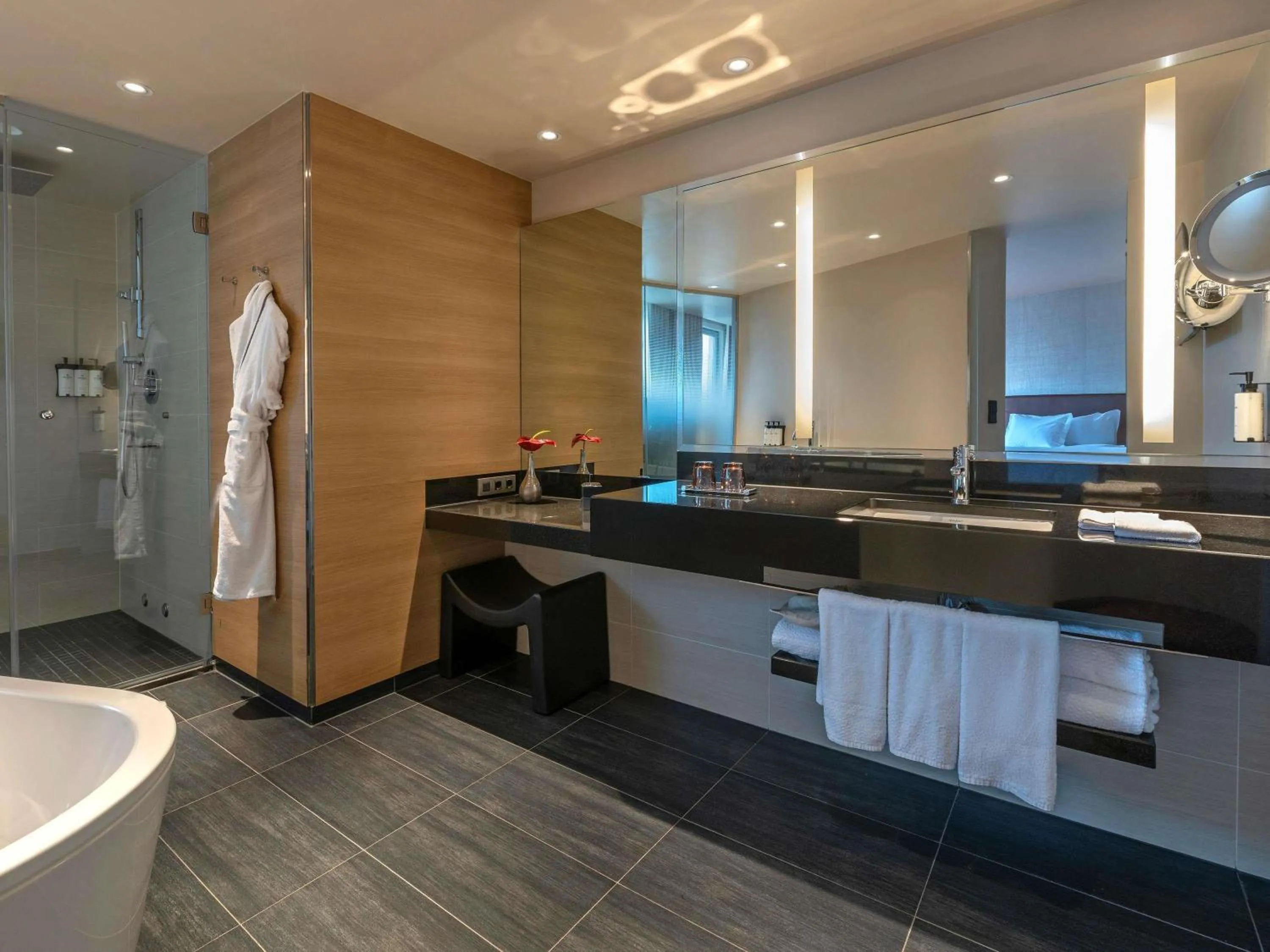 Bedroom in Sofitel Luxembourg Le Grand Ducal