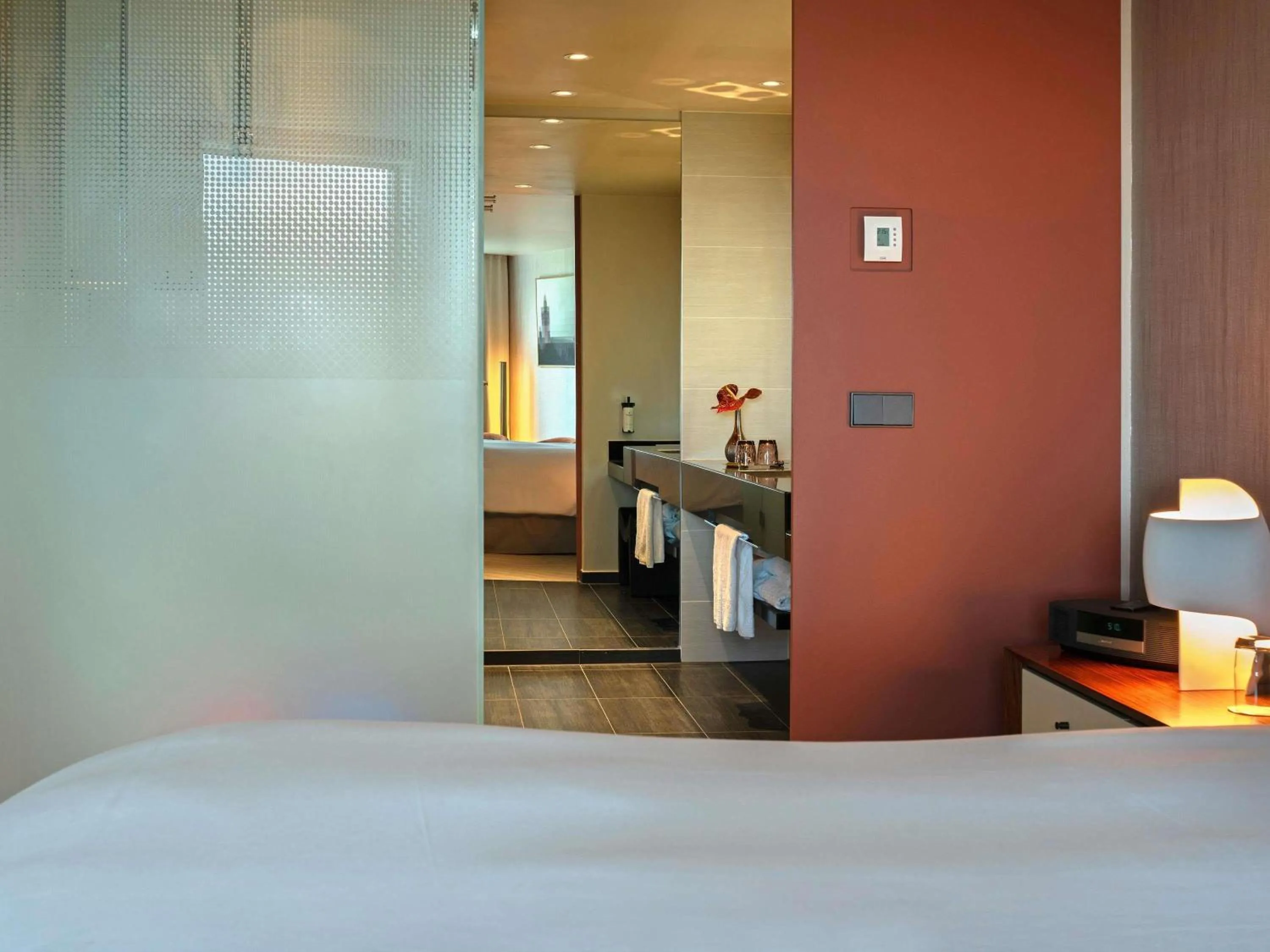 Bedroom, Bed in Sofitel Luxembourg Le Grand Ducal