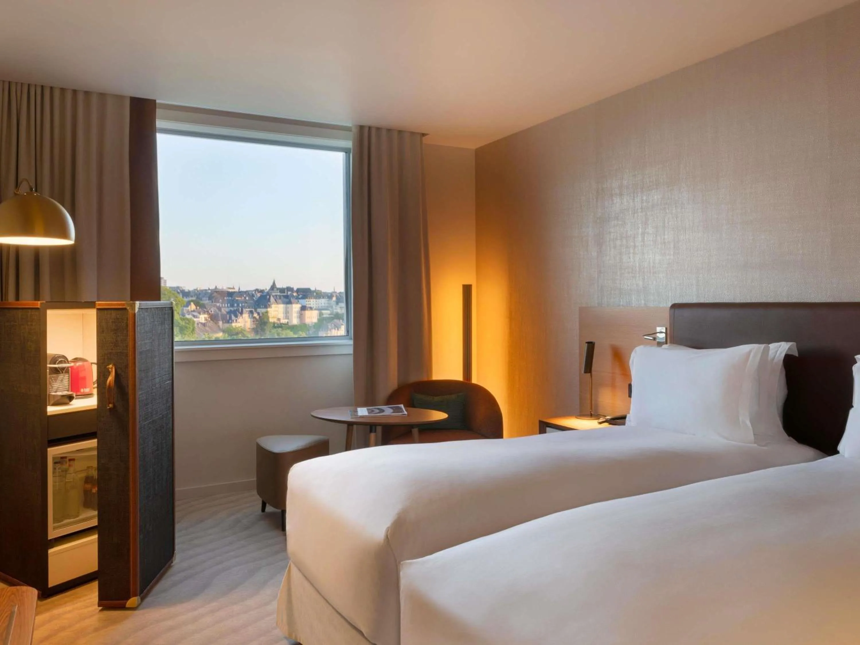 Bedroom, Bed in Sofitel Luxembourg Le Grand Ducal