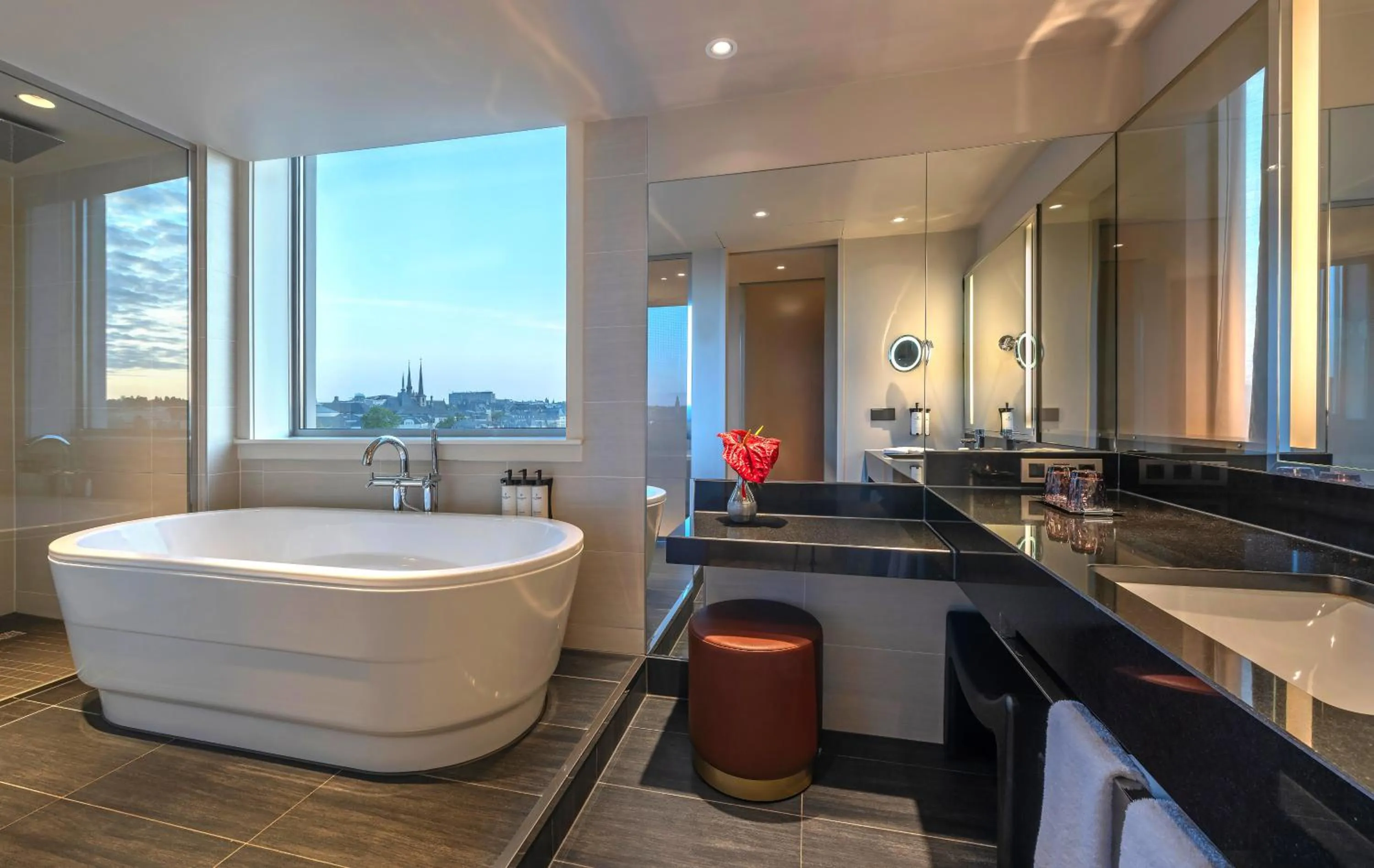 Bathroom in Sofitel Luxembourg Le Grand Ducal