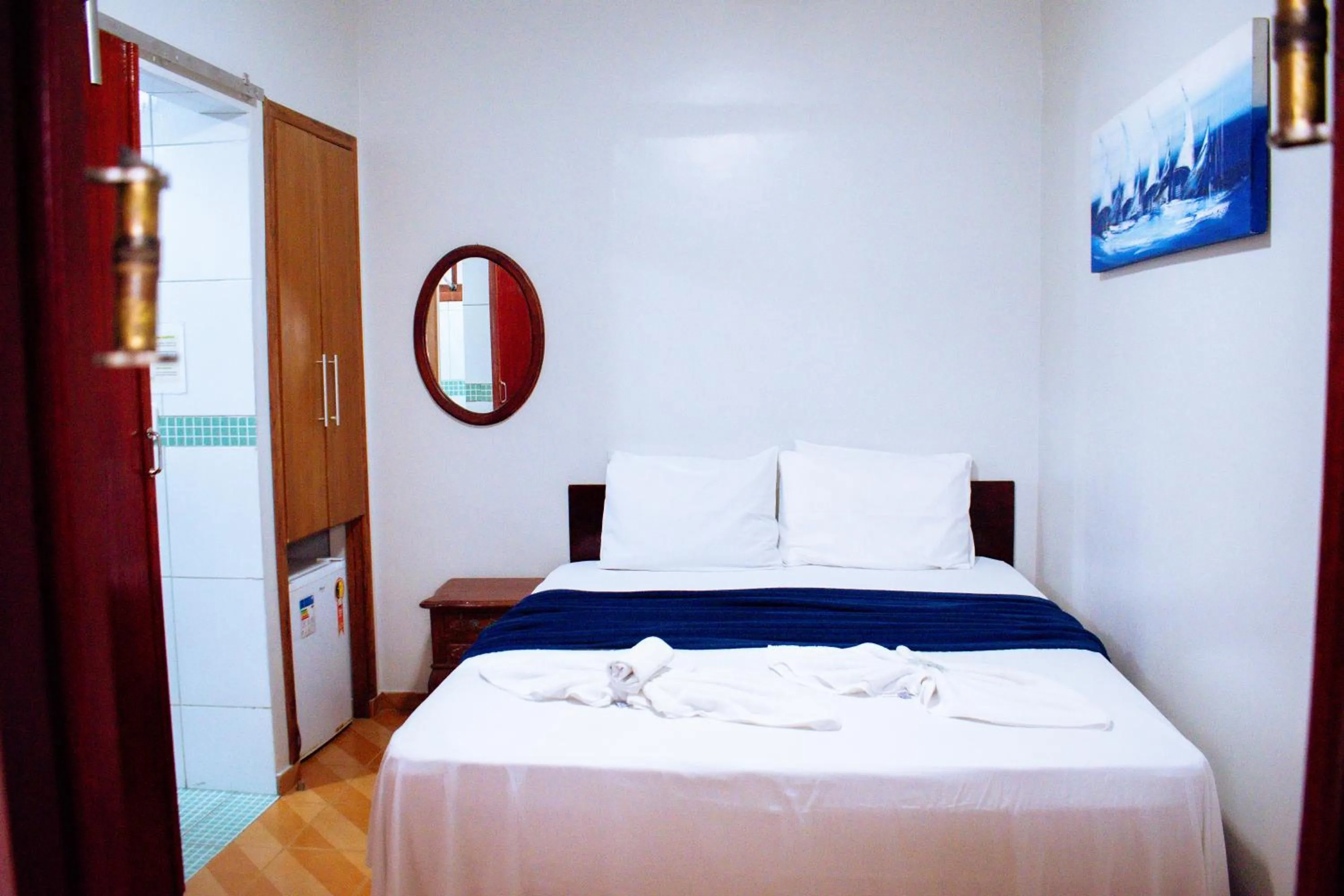 Bed in Pousada Do Suiá