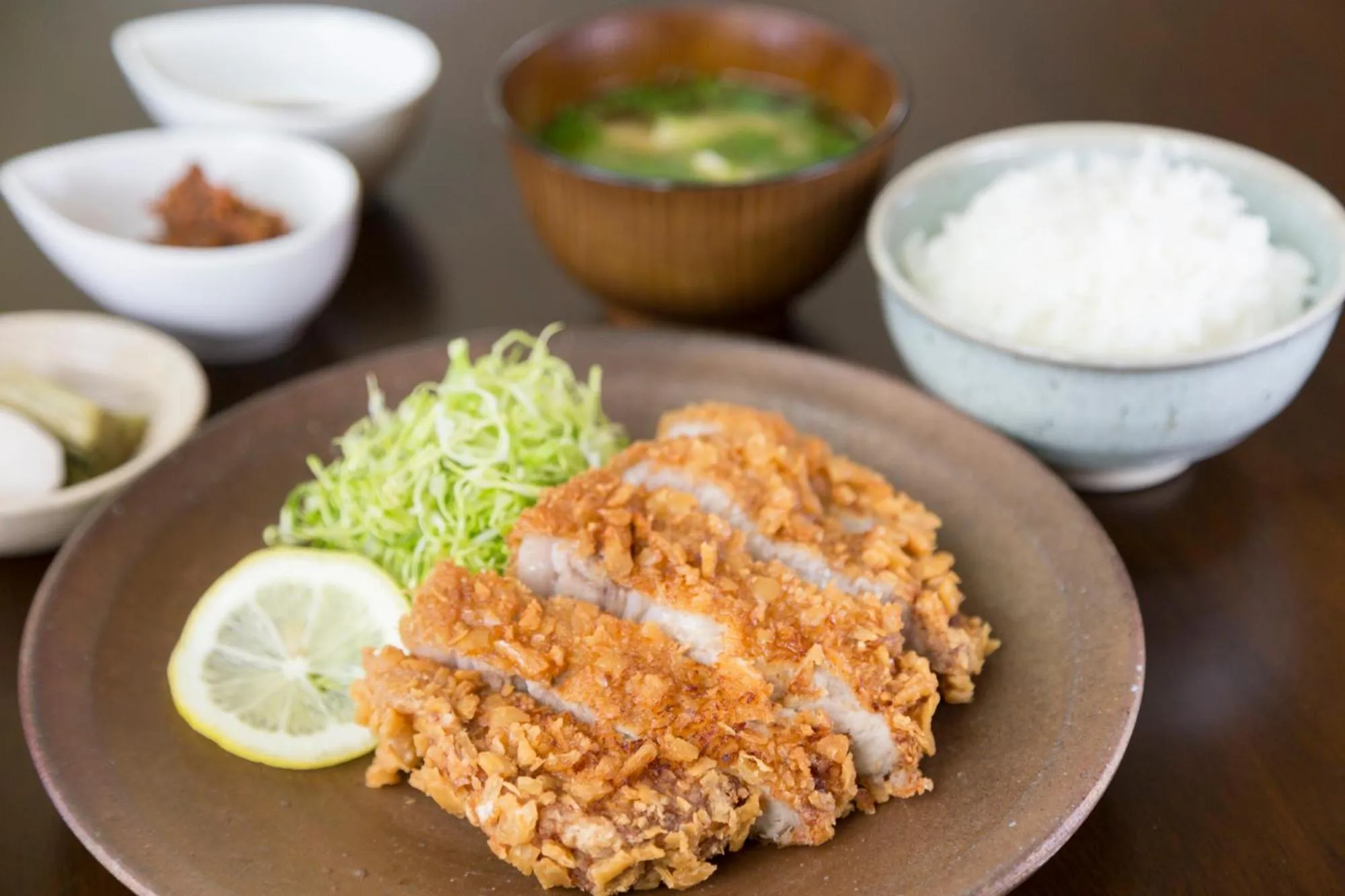 Food close-up in Ryokan Mokuzin