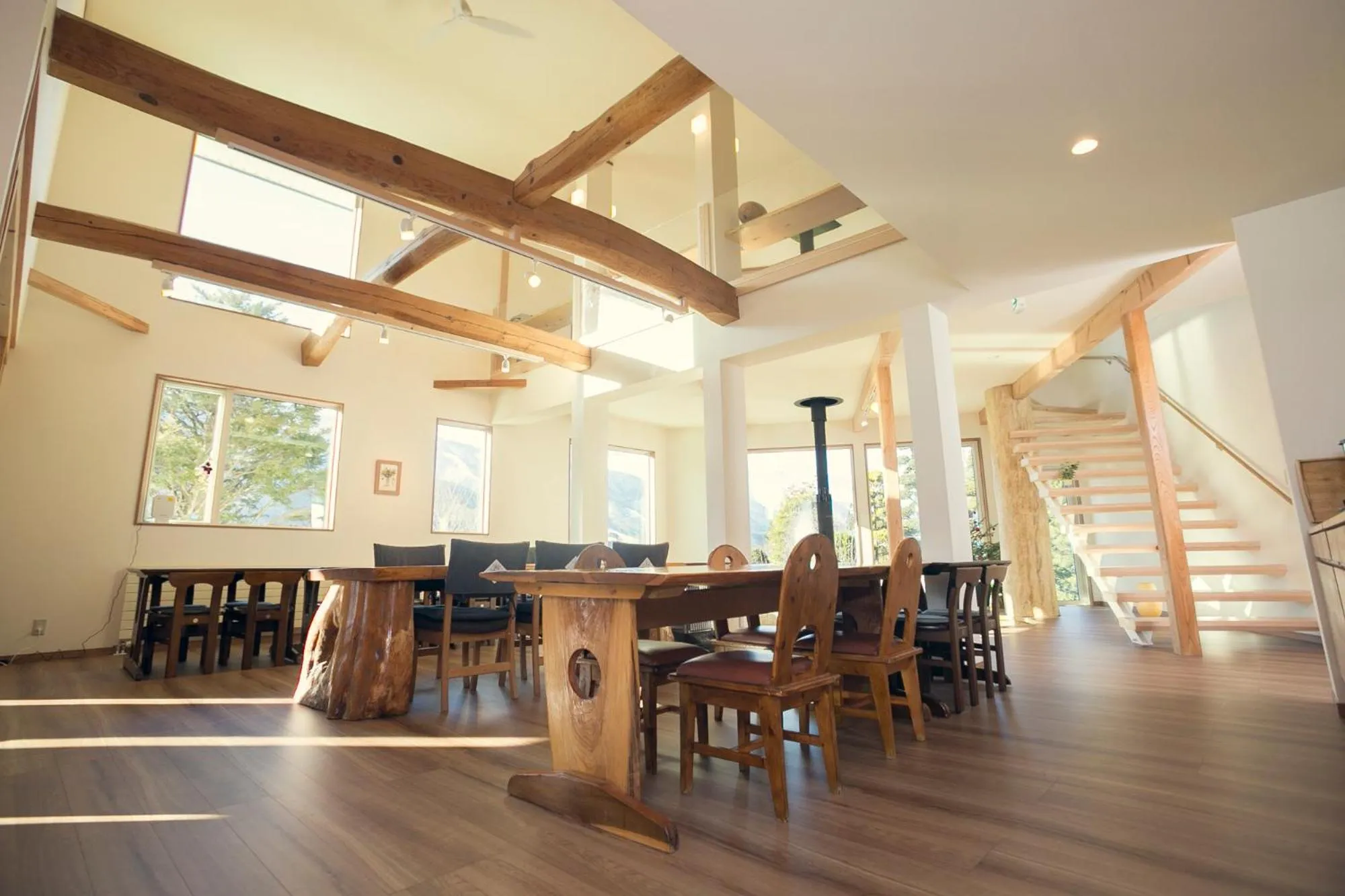 Dining area in Ryokan Mokuzin