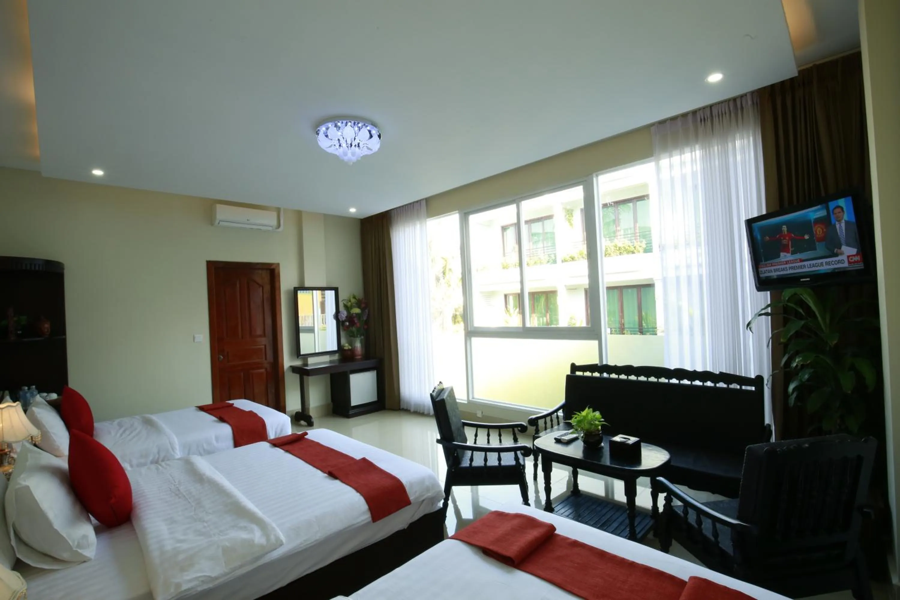 Bed in Chheng Residence