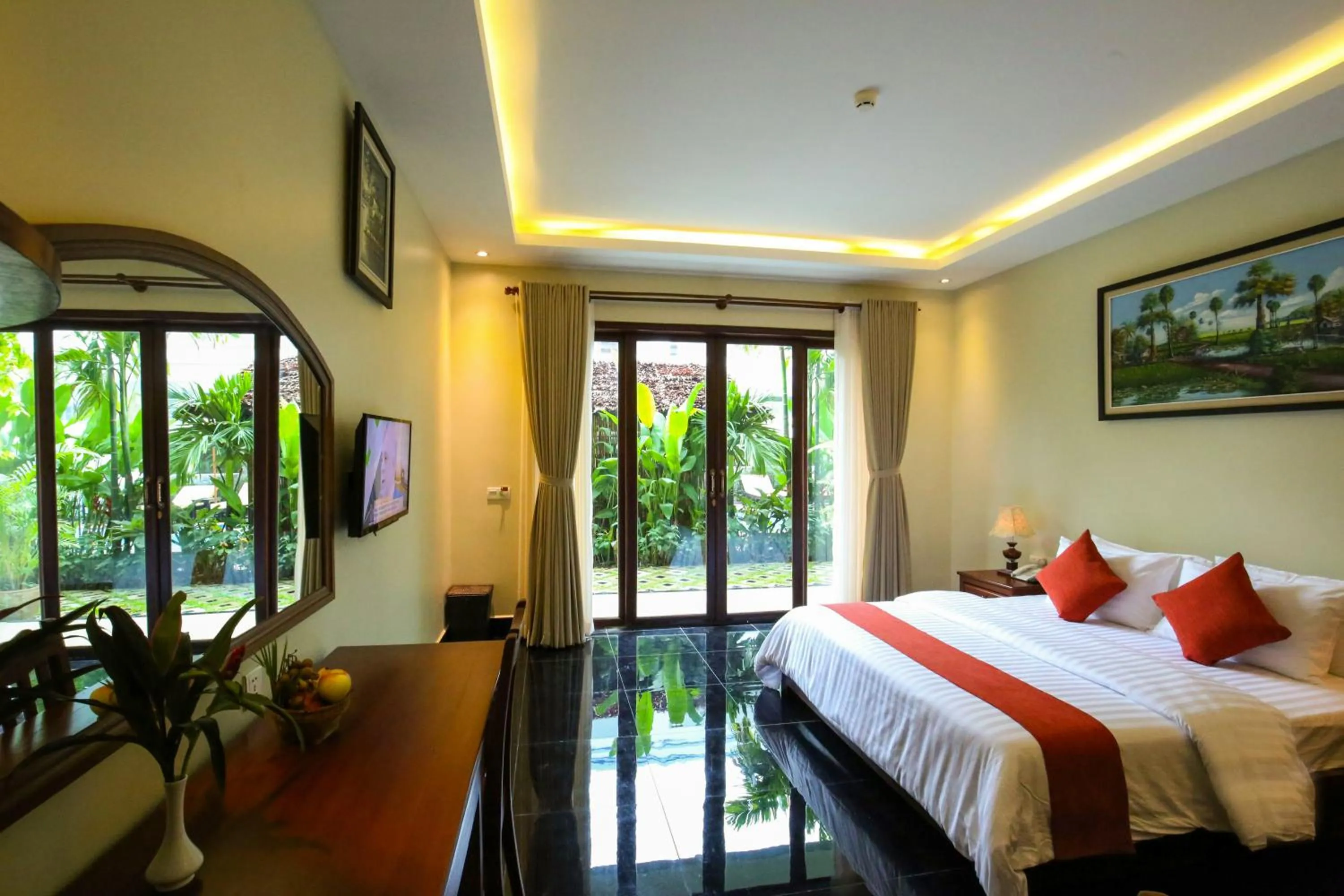 Bed in Chheng Residence