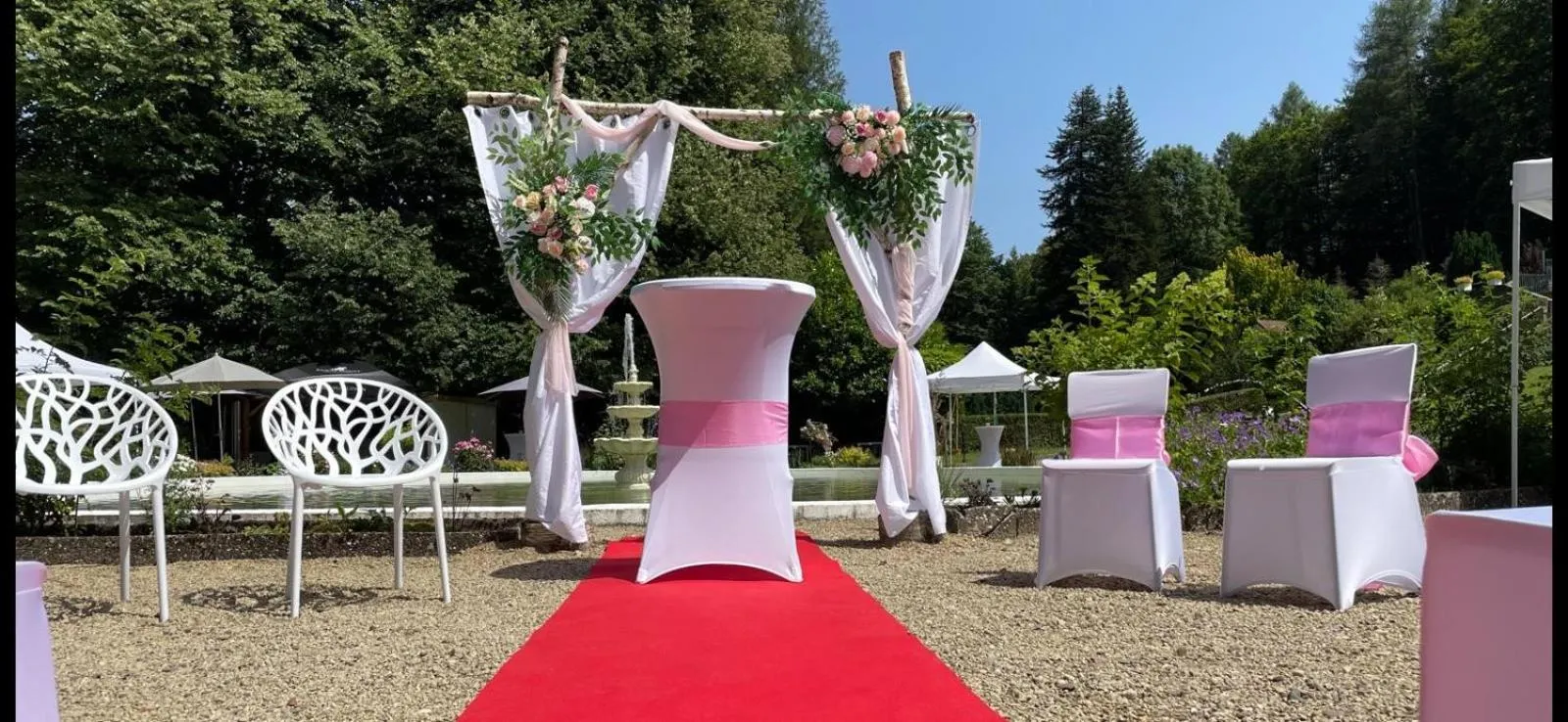 wedding in Hotel Bel Air Trail & Wellness