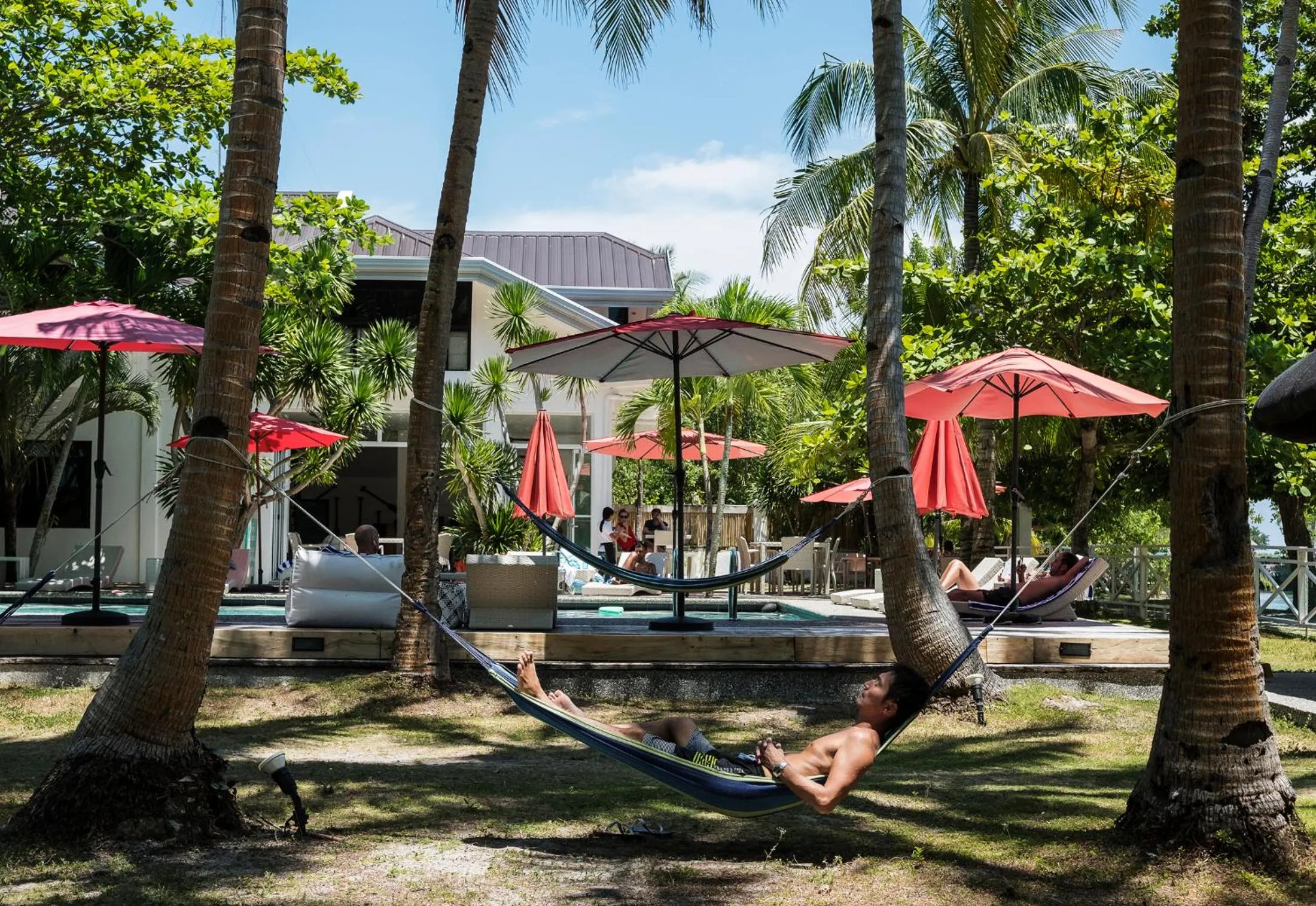 Garden in Cabilao Sanctuary Beach & Dive Resort